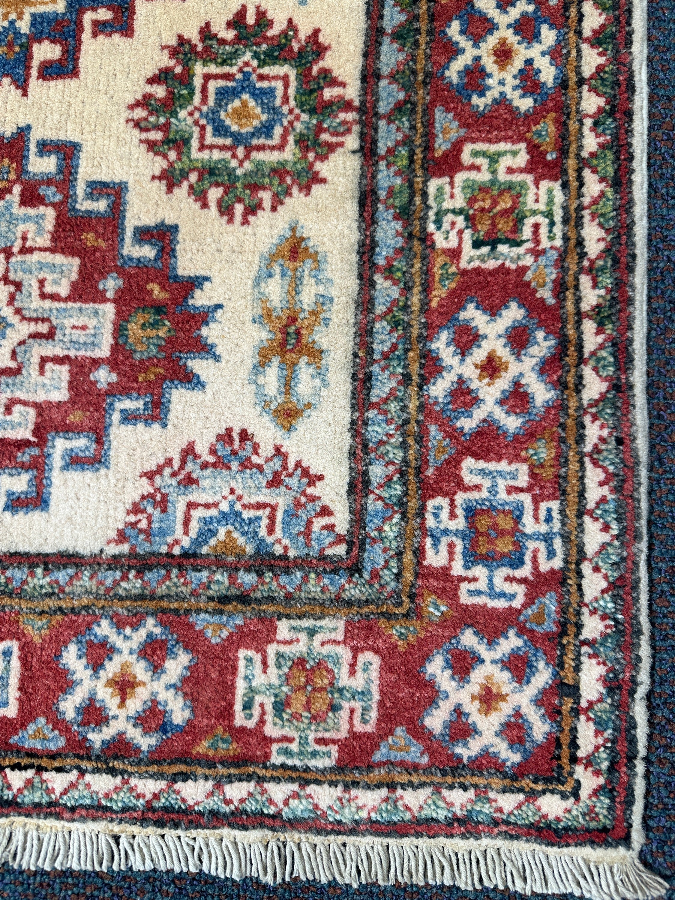 Kazak Rug - 88 cm x 63 cm - Image 7