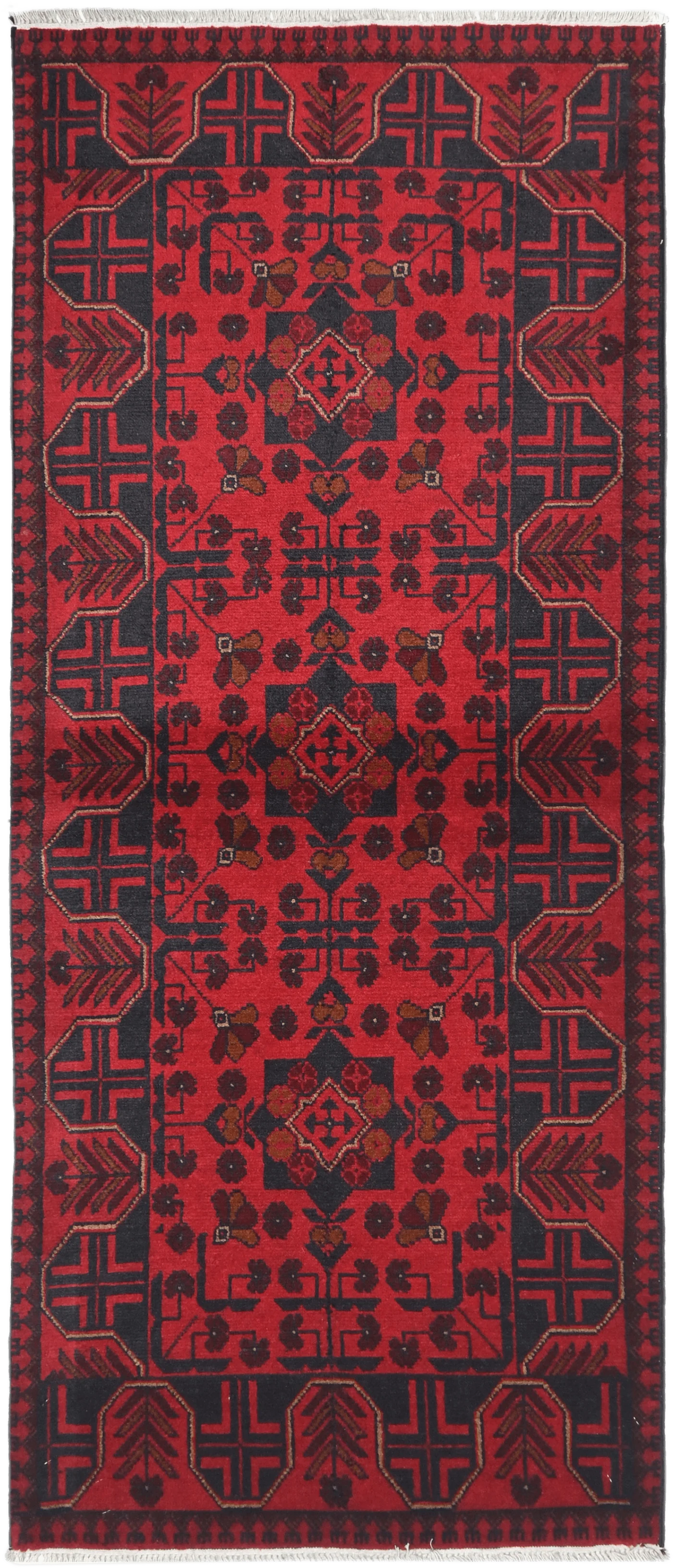 Khal Mohammadi Runner - 196 cm x 78 cm