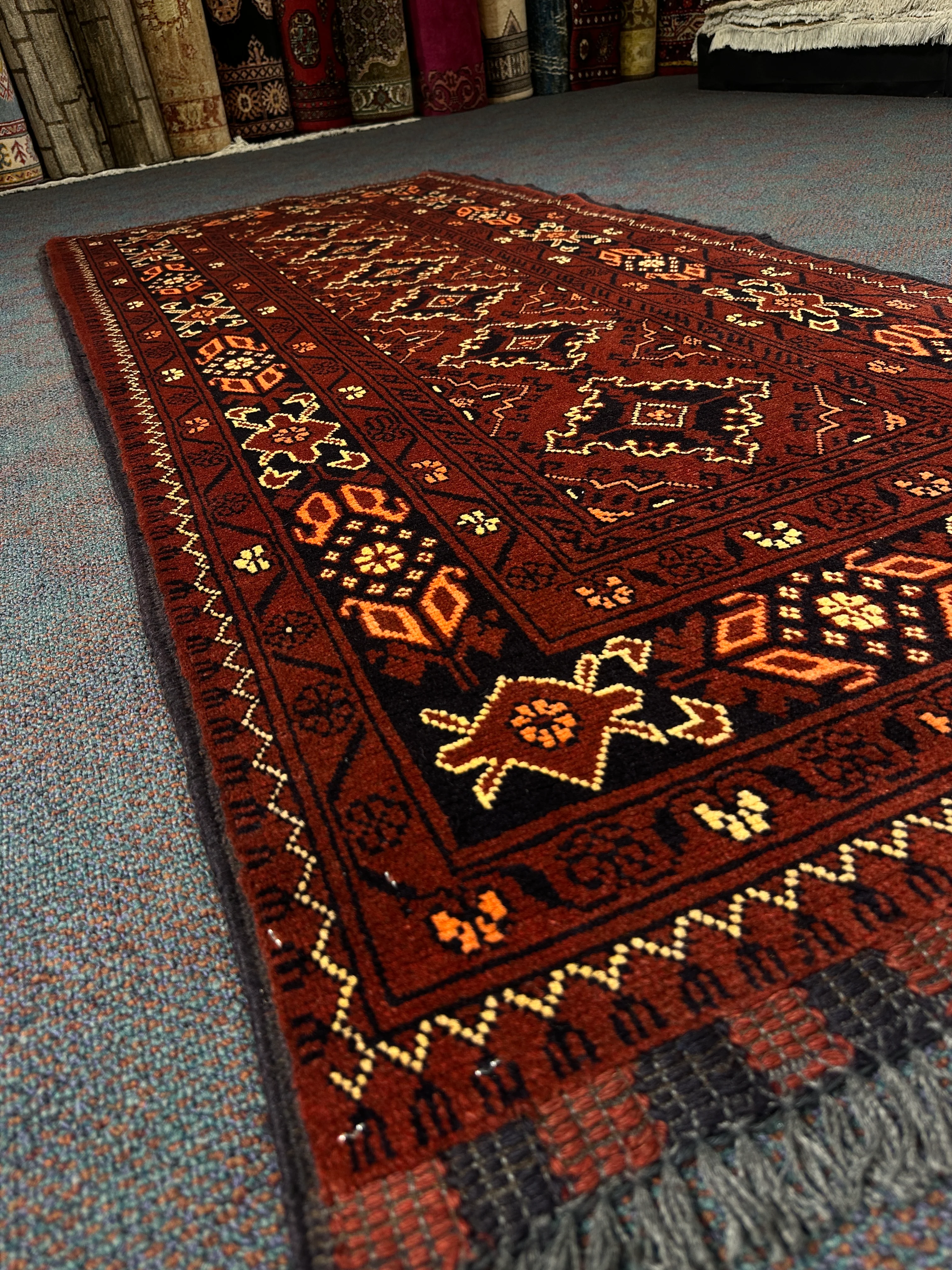 Kunduz Rug - 200 cm x 89 cm - Image 5