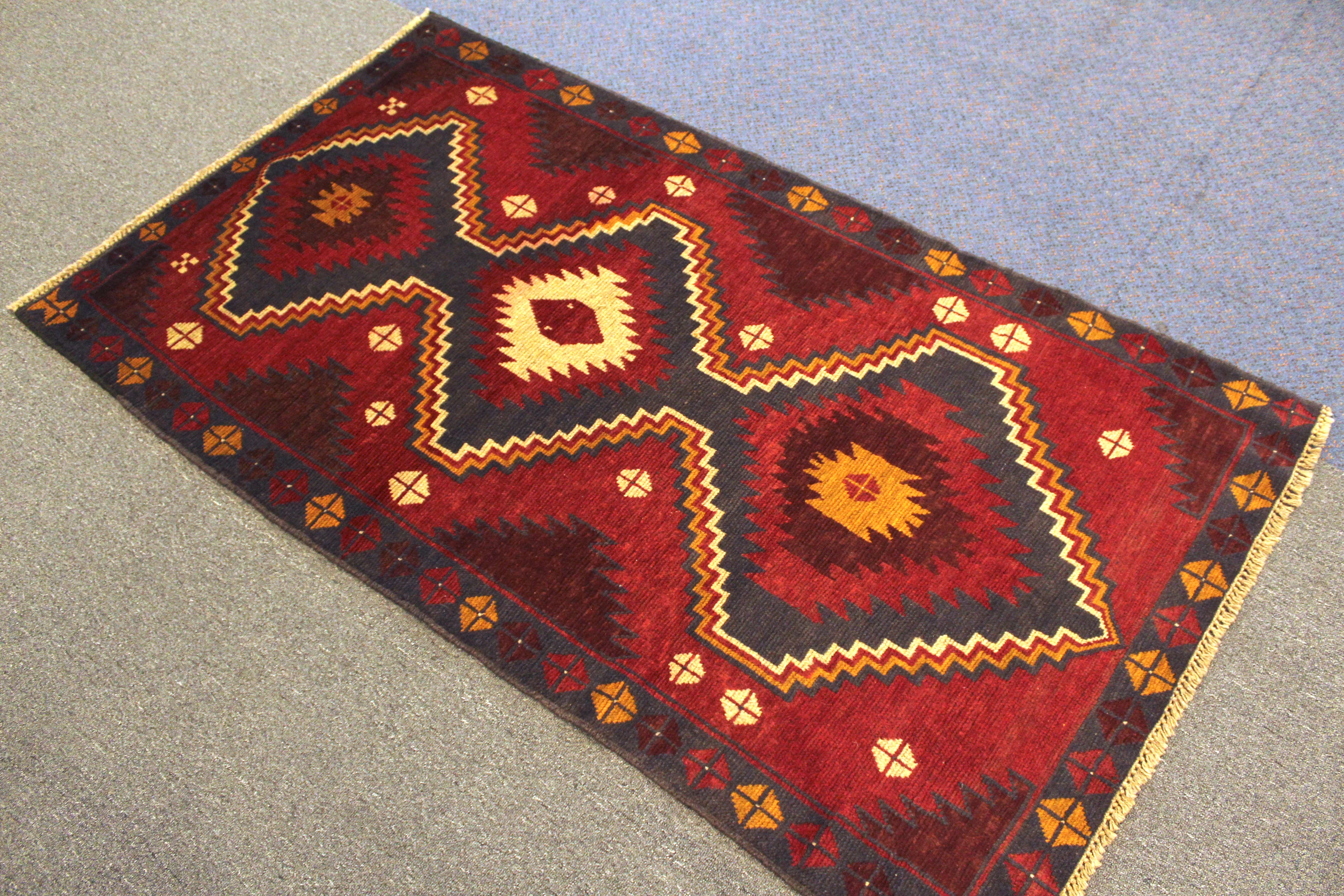 Baluchi Rug - 182 cm x 110 cm - Image 3