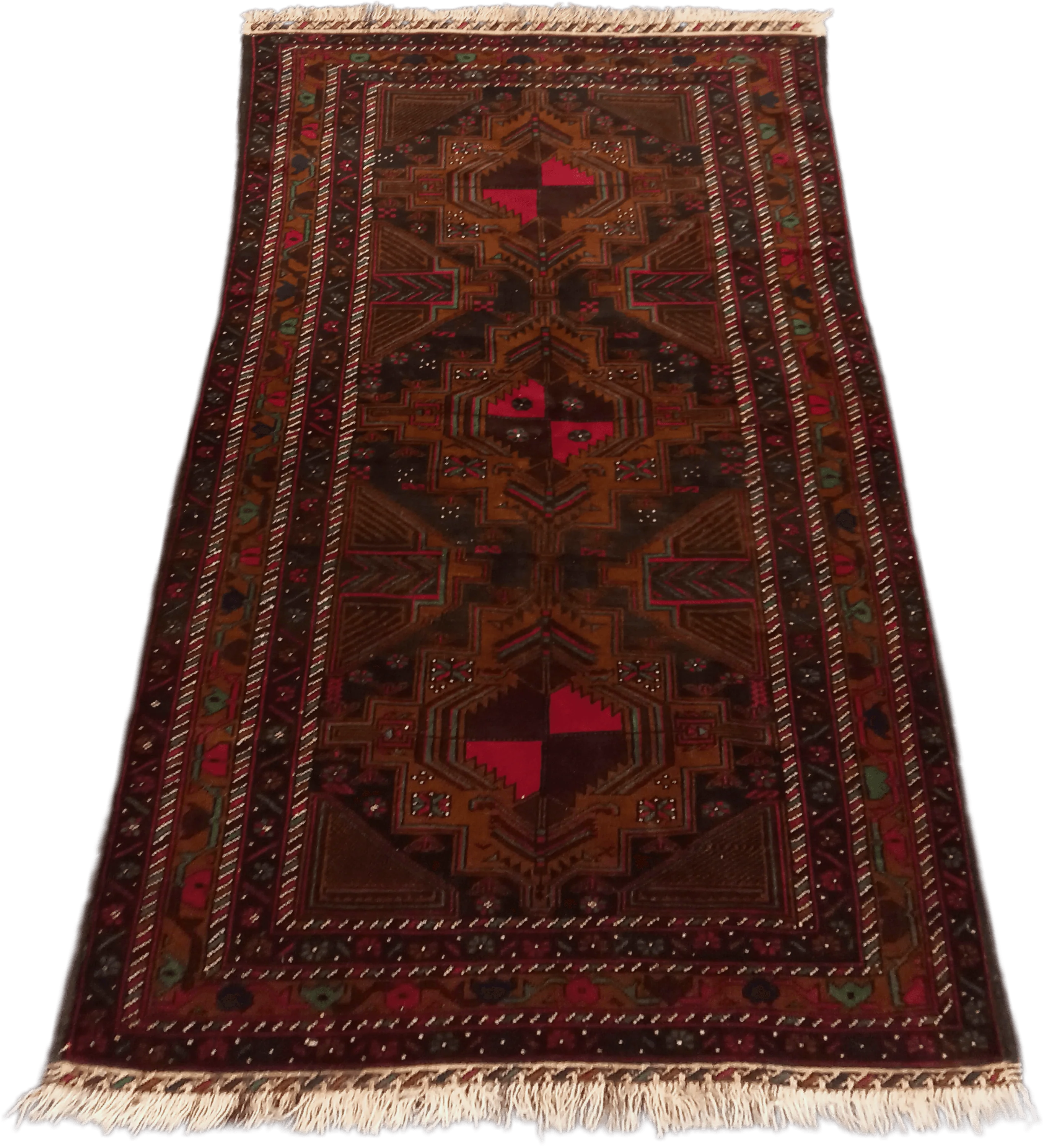 Baluchi Rug - 204 cm x 109 cm - Image 2