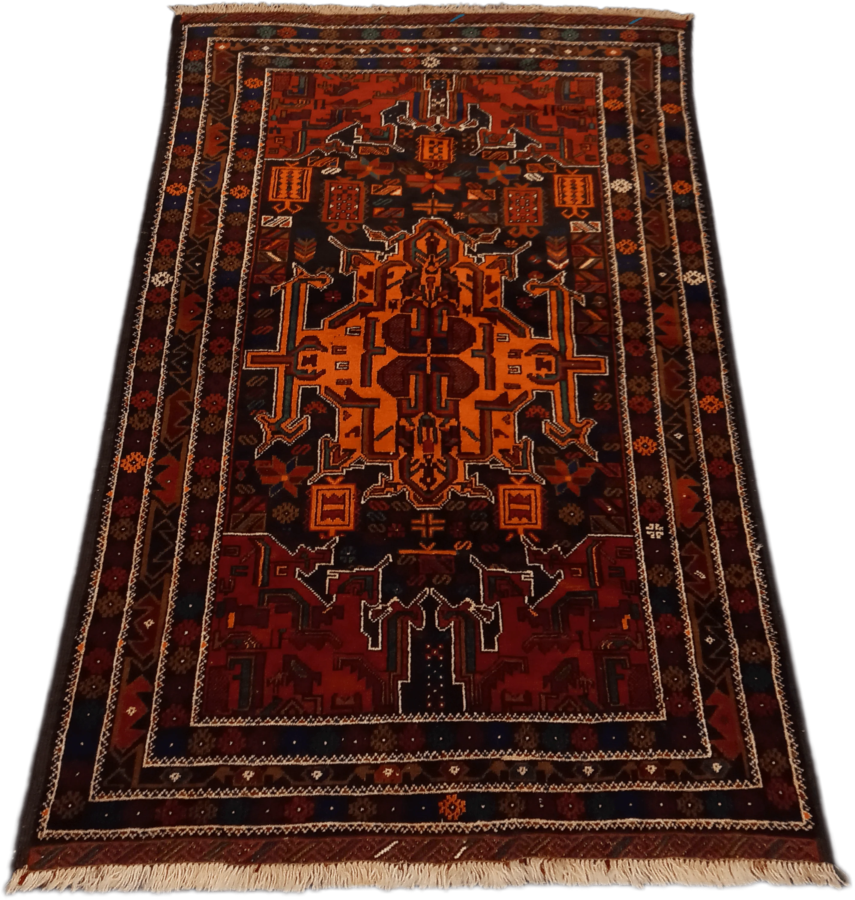 Baluchi Rug - 194 cm x 113 cm - Image 2