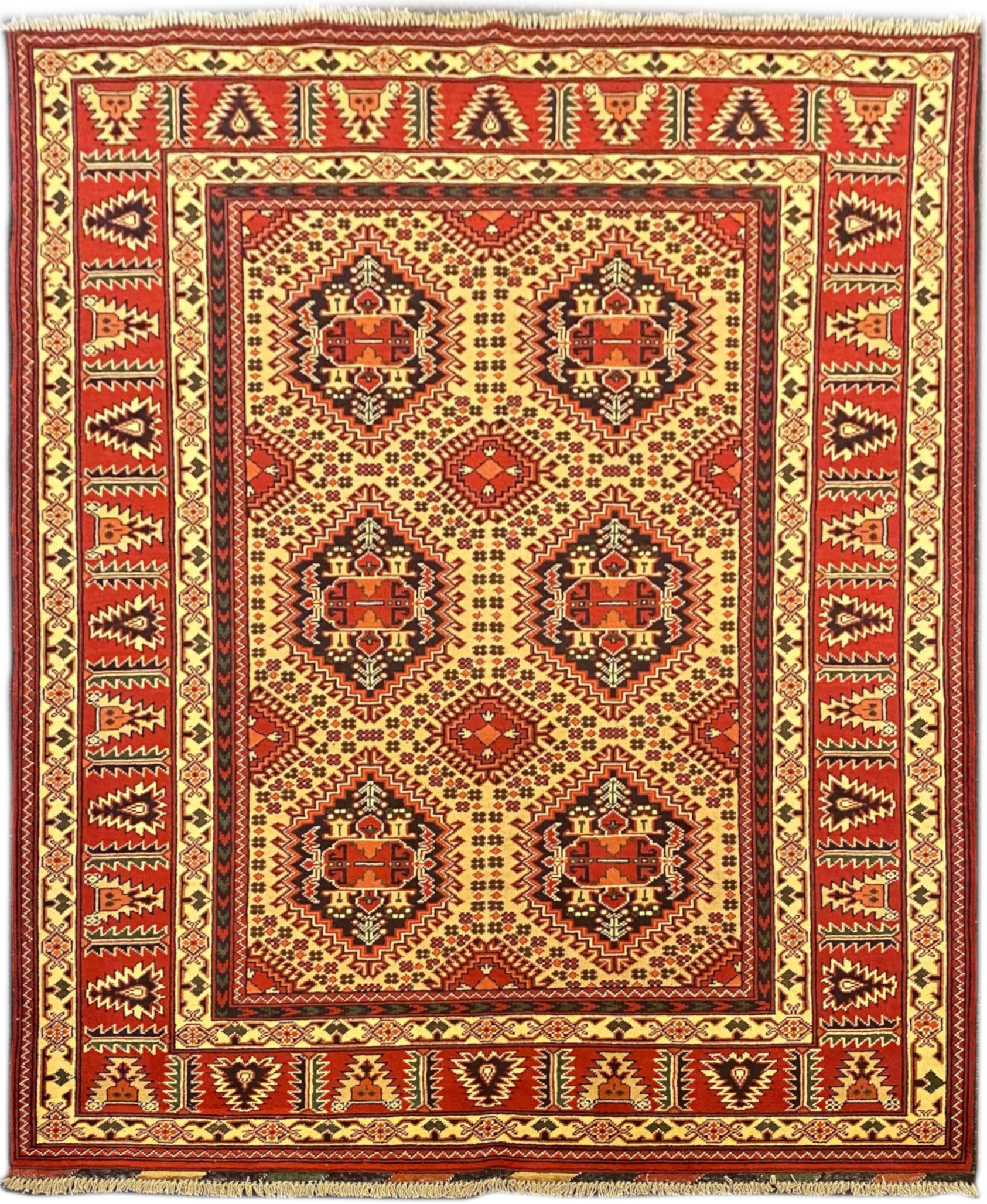 Roshnai Rug - 187 cm x 154 cm