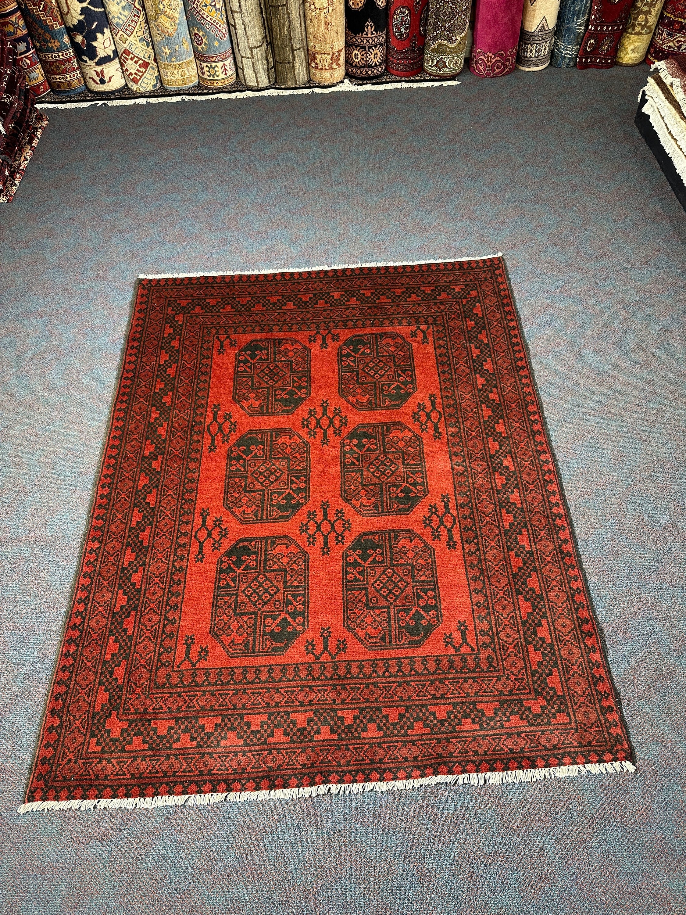 Turkoman Rug - 194 cm x 152 cm - Image 3