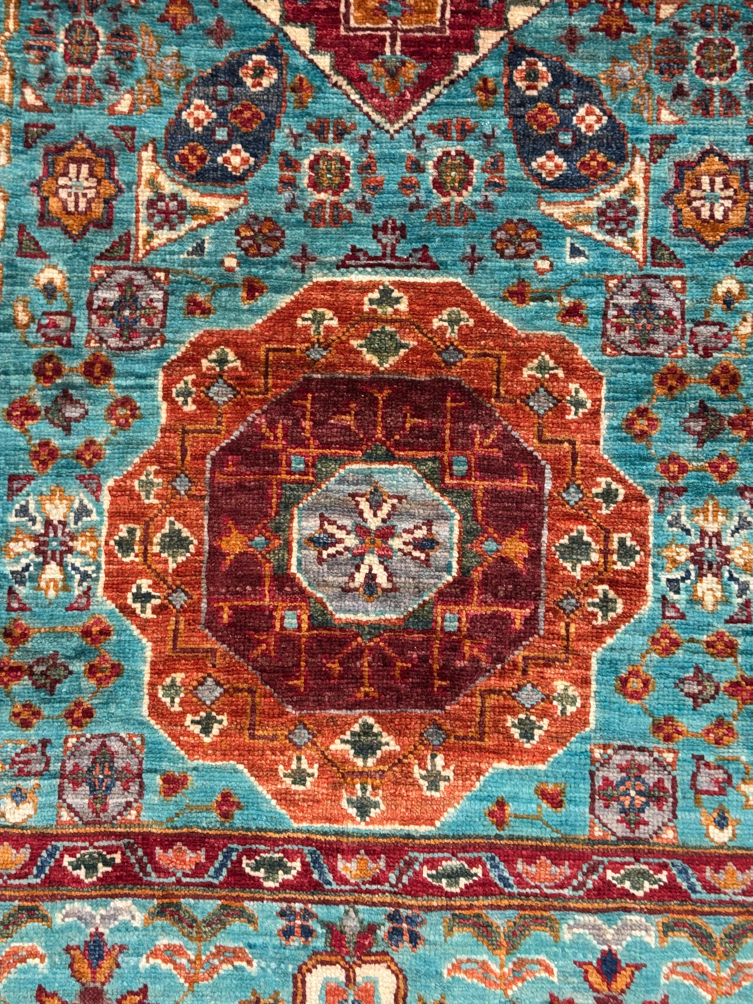 Mamluk Rug - 209 cm x 143 cm - Image 6