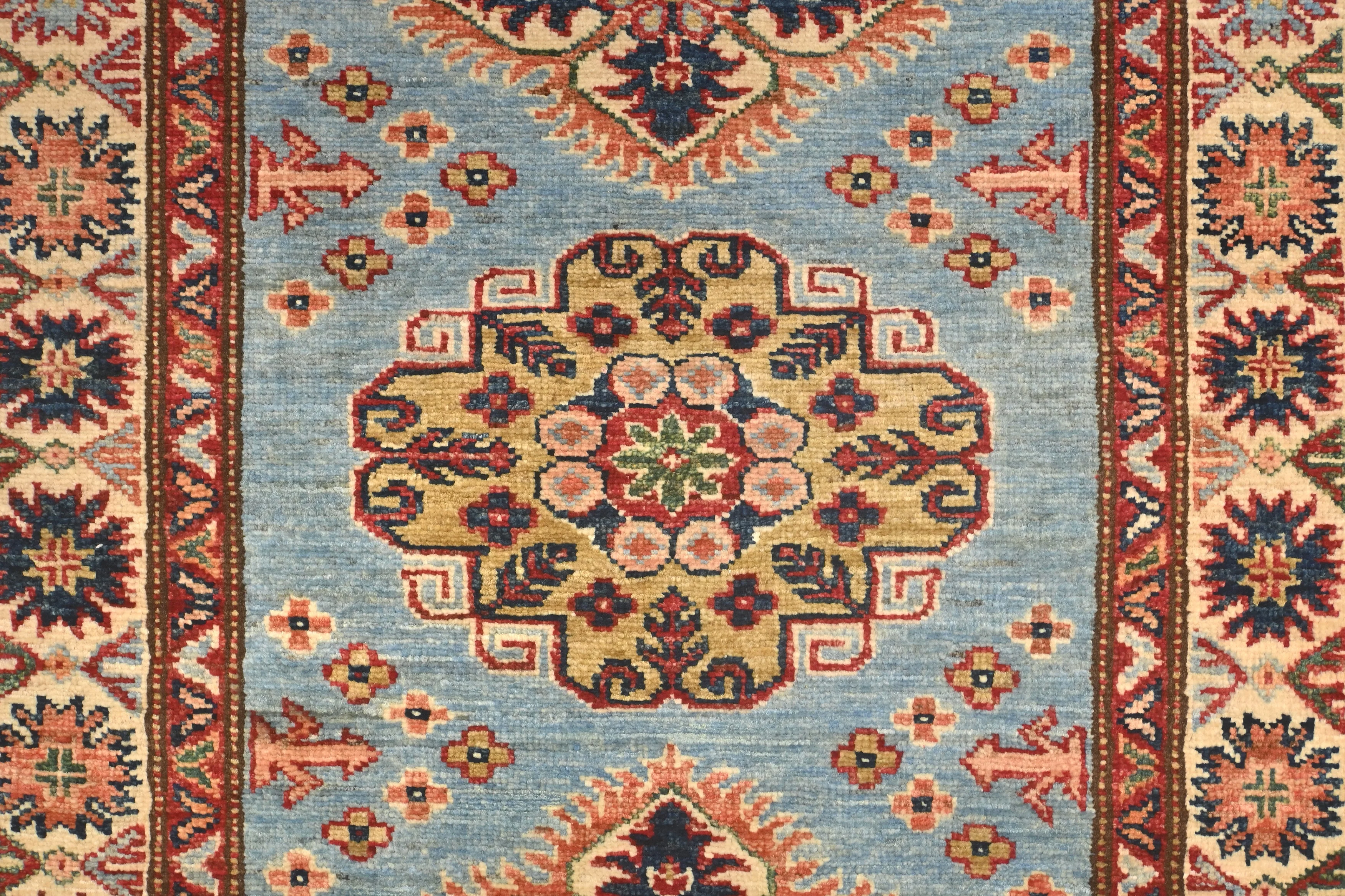 Super Kazak Runner - 266 cm x 80 cm - Image 2