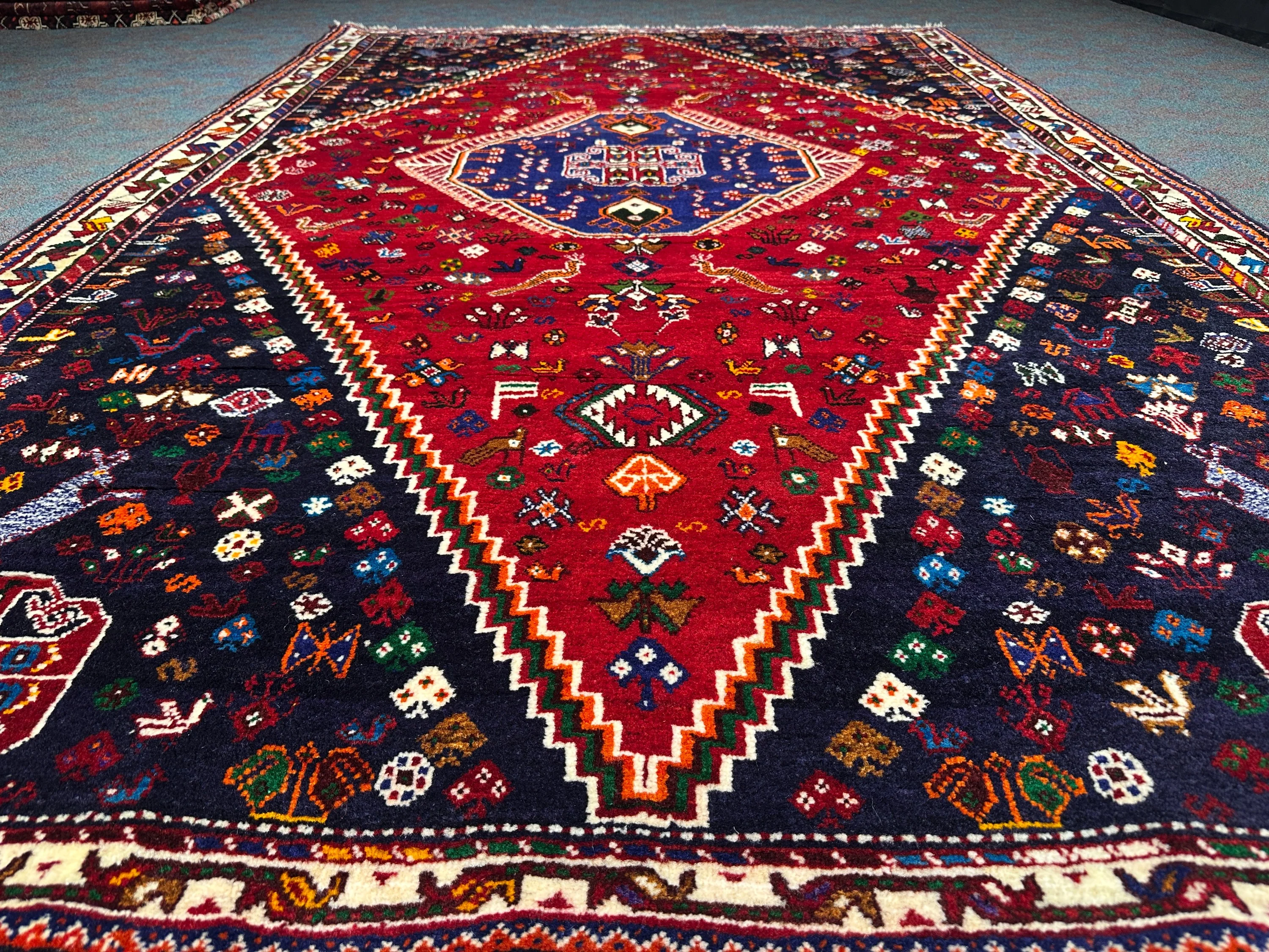 Abadeh Rug - 275 cm x 179 cm - Image 7