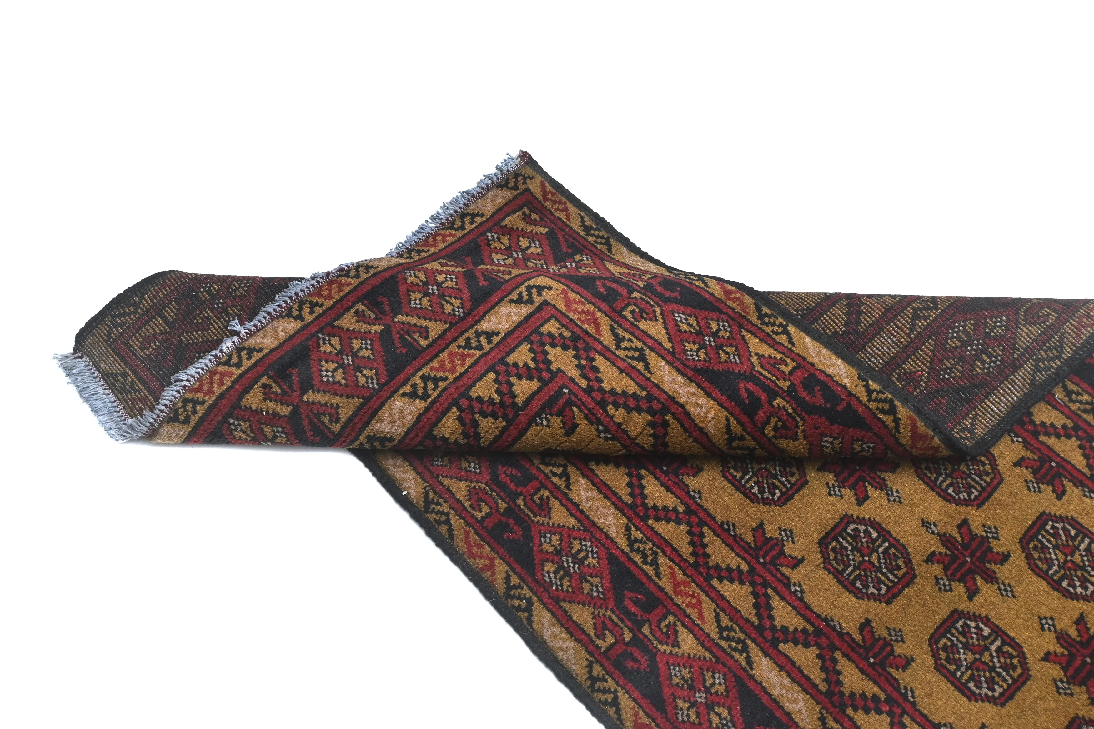 Turkoman Runner - 270 cm x 79 cm - Image 3