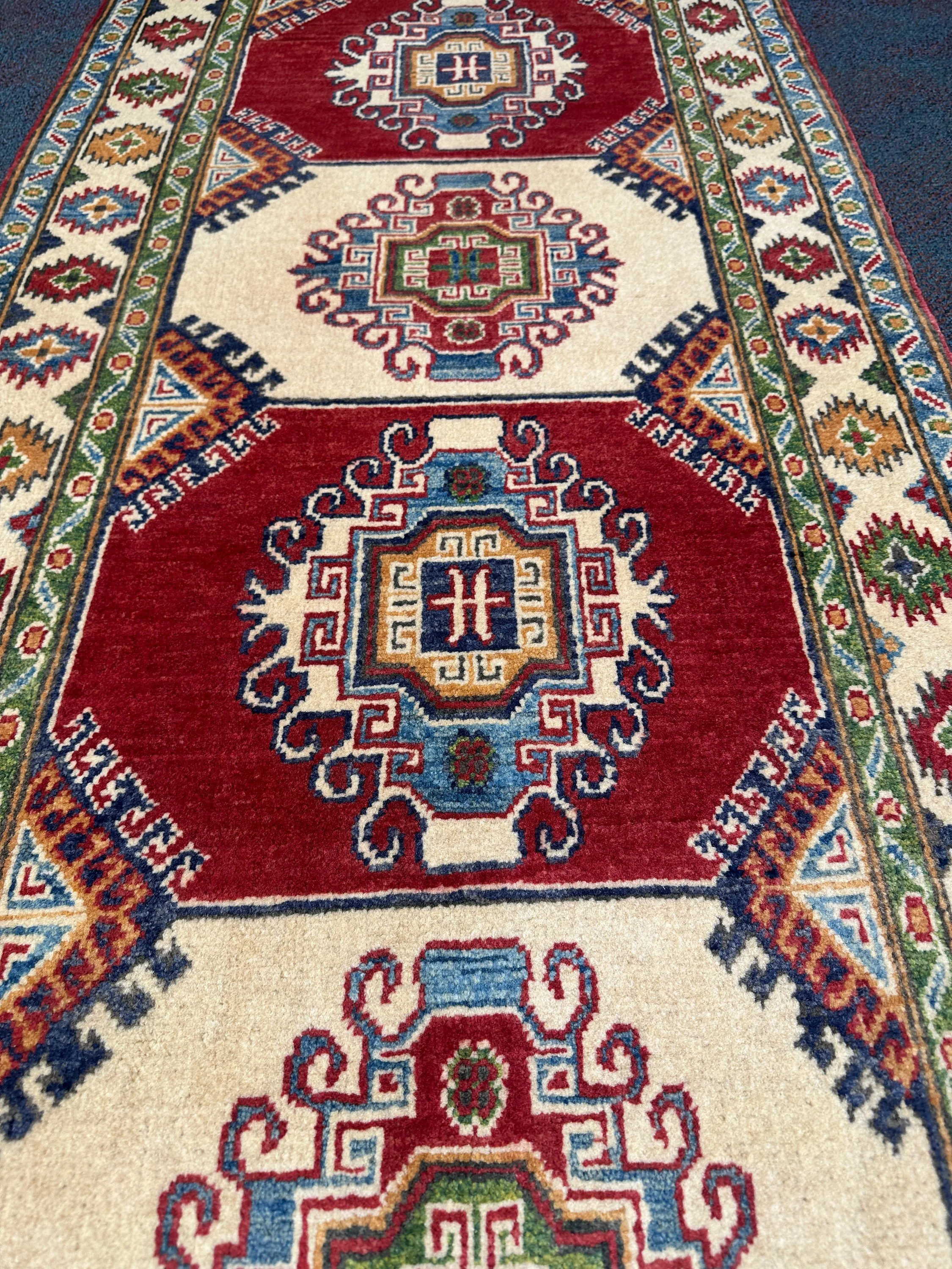 Kazak Runner - 291 cm x 82 cm - Image 10