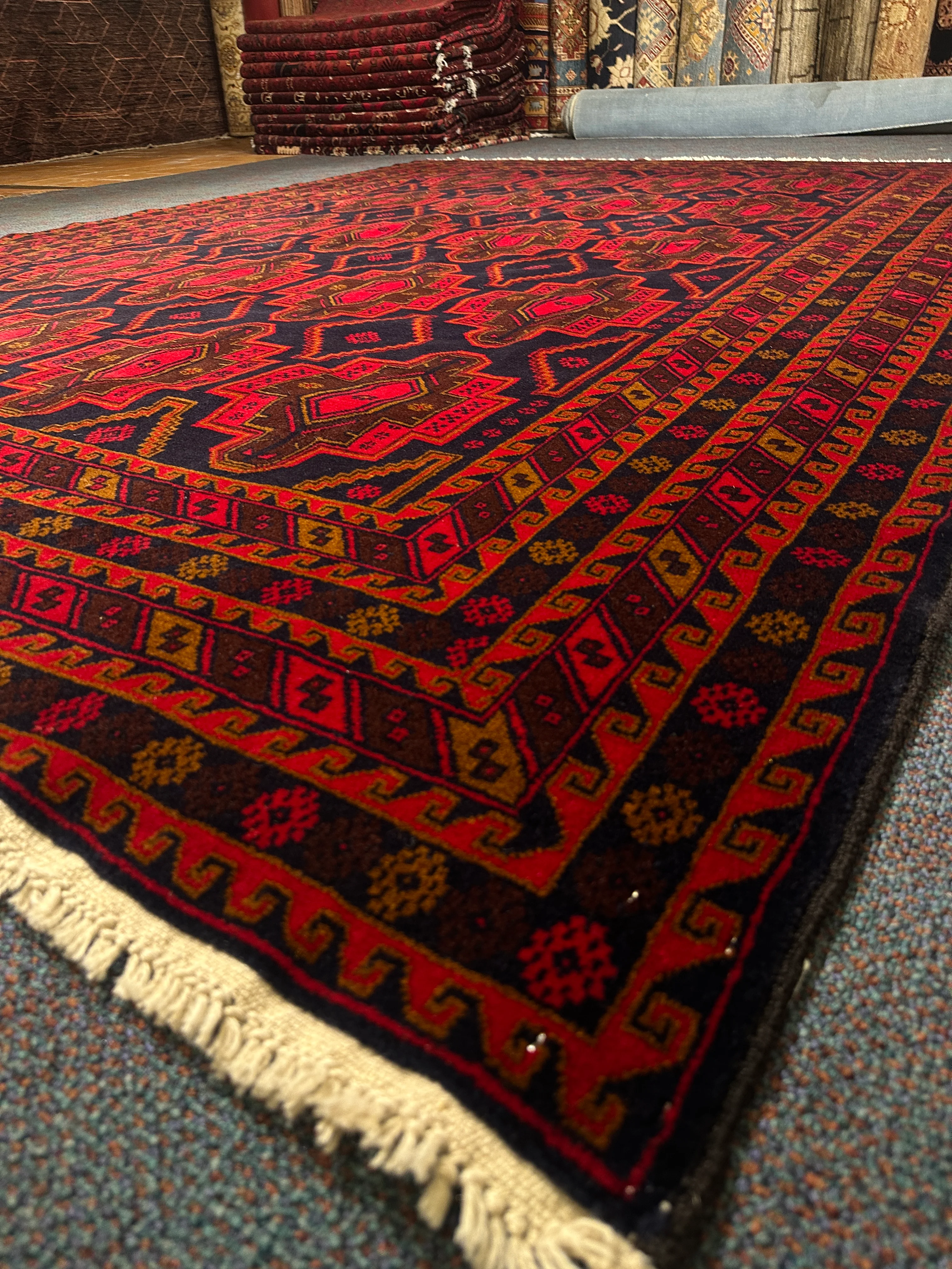 Baluchi Rug - 298 cm x 208 cm - Image 5