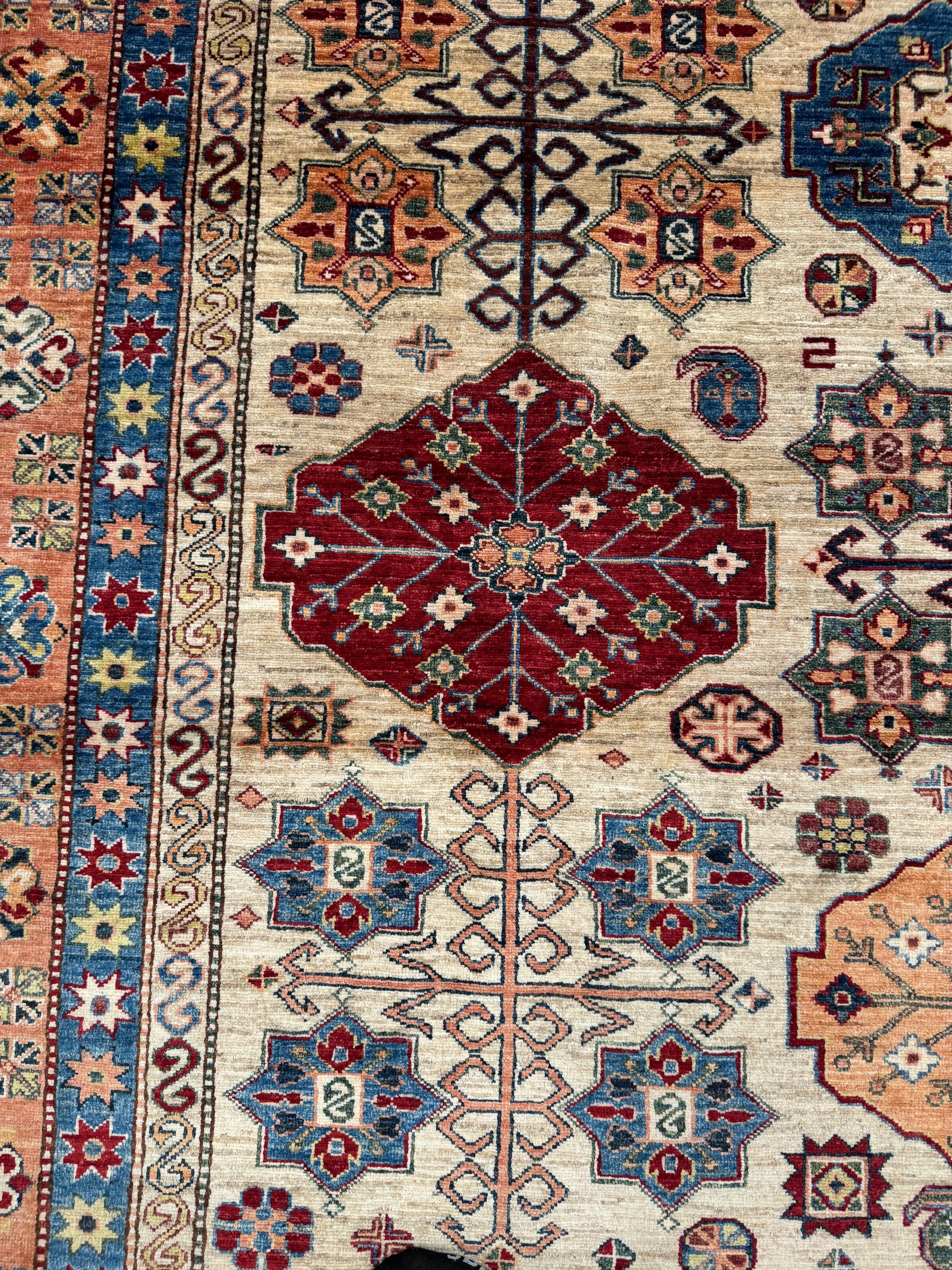 Super Kazak Rug - 312 cm x 252 cm - Image 7