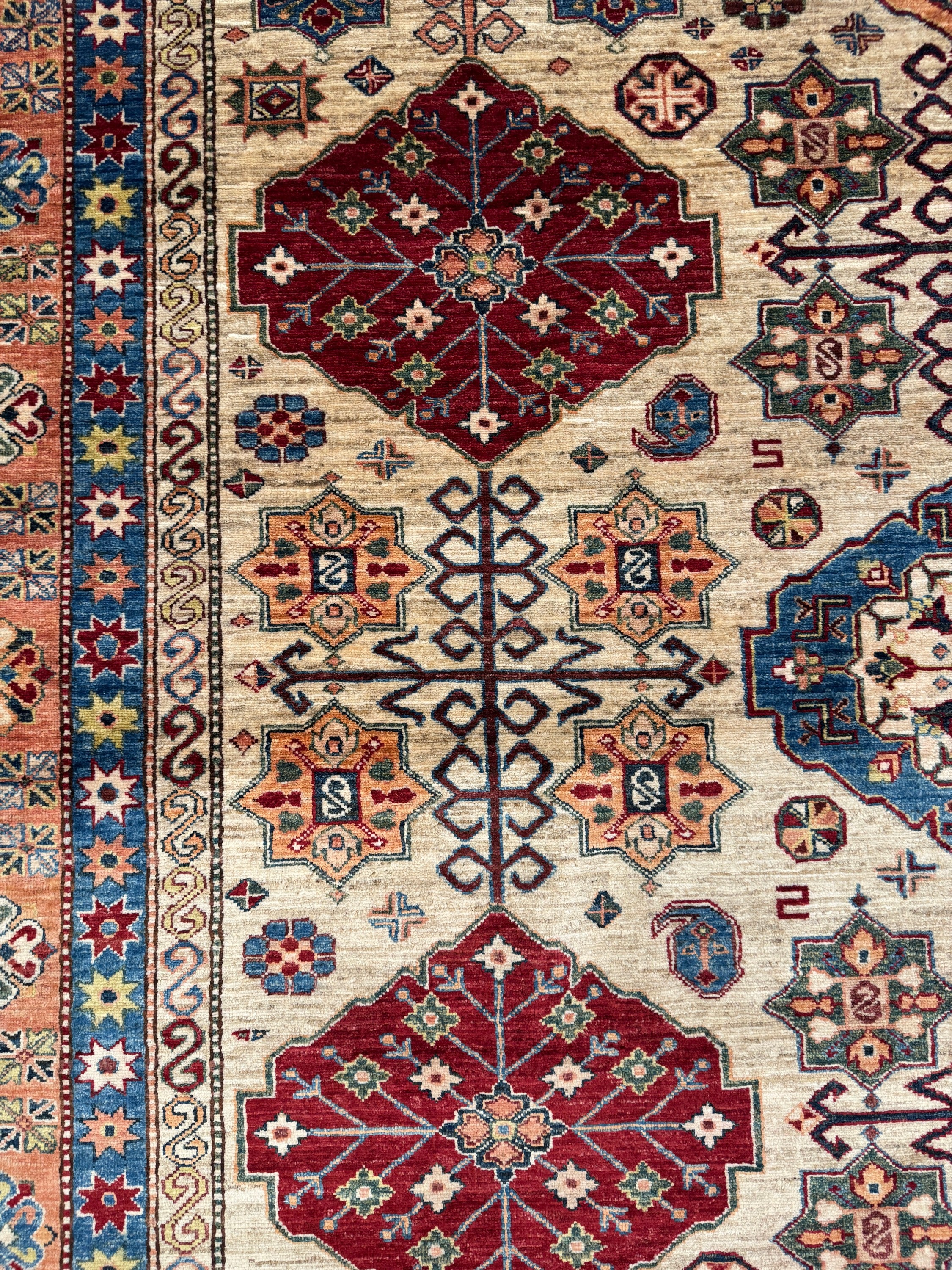 Super Kazak Rug - 312 cm x 252 cm - Image 8