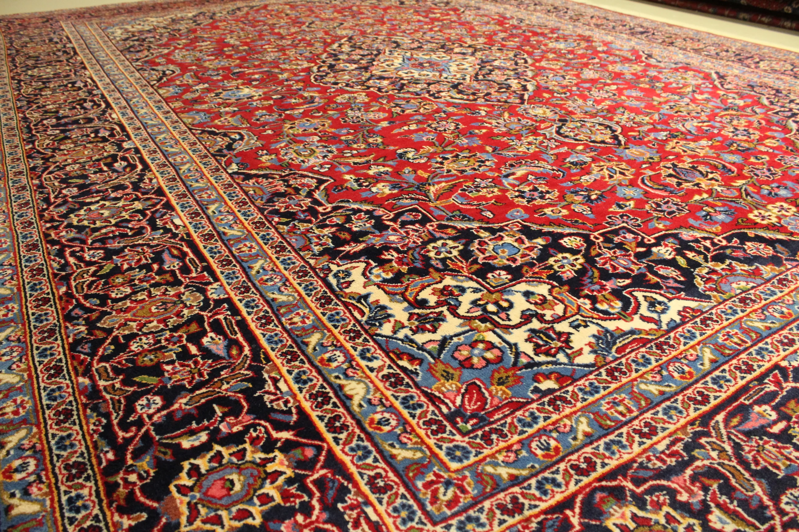 Kashan Rug - 392 cm x 292 cm - Image 4