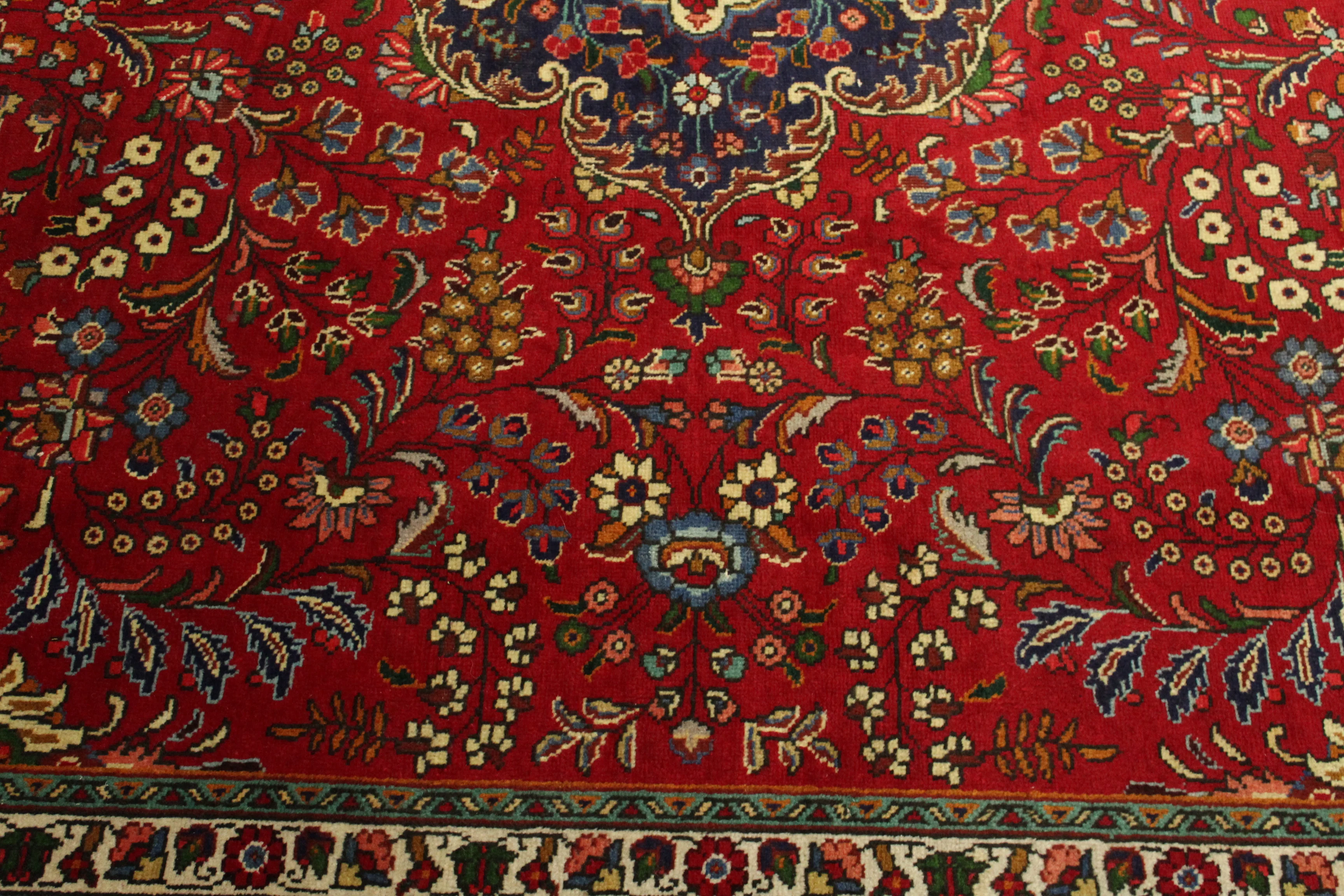 Vintage Tabriz Rug - 390 cm x 302 cm - Image 11