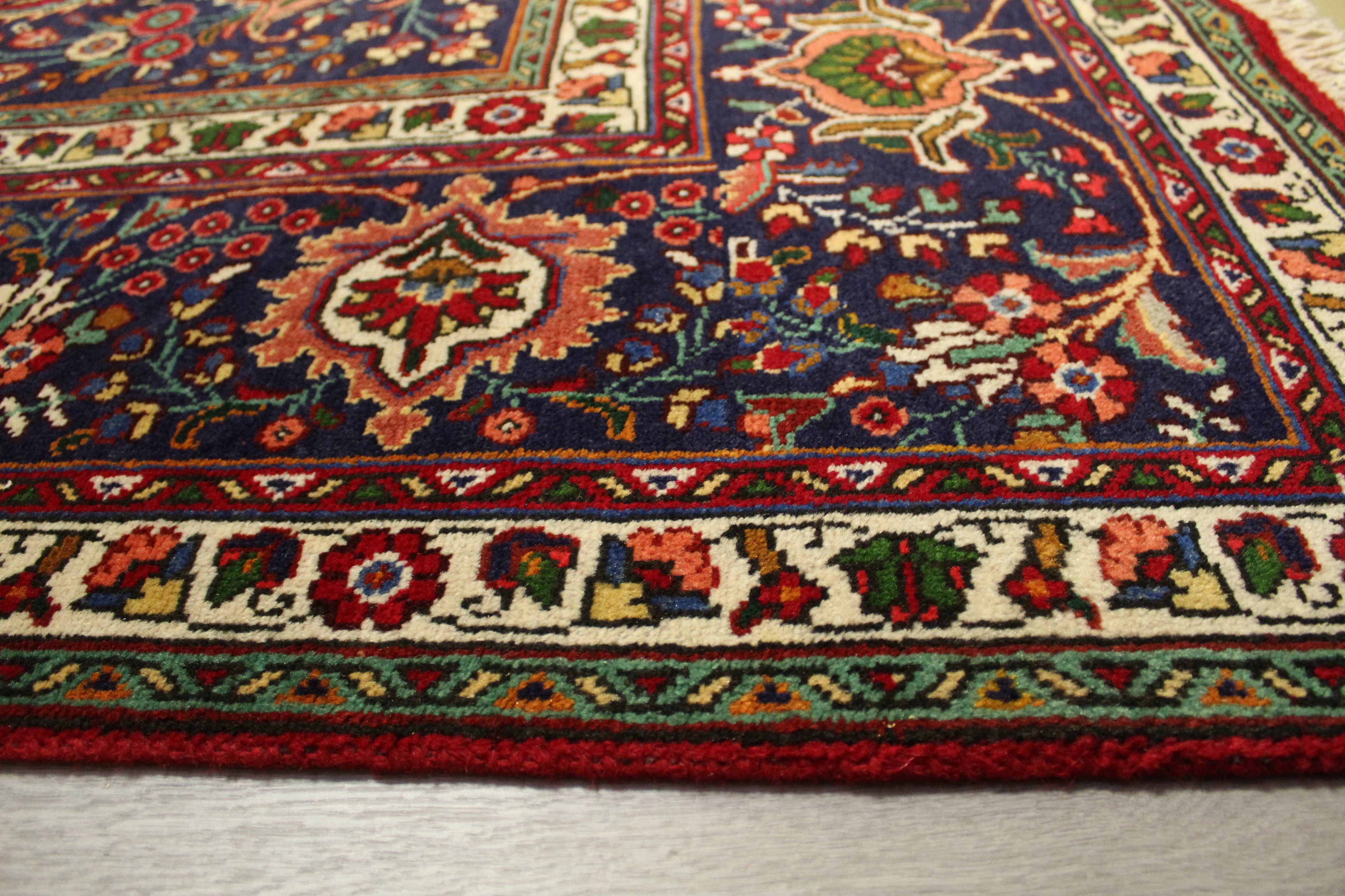 Vintage Tabriz Rug - 390 cm x 302 cm - Image 13