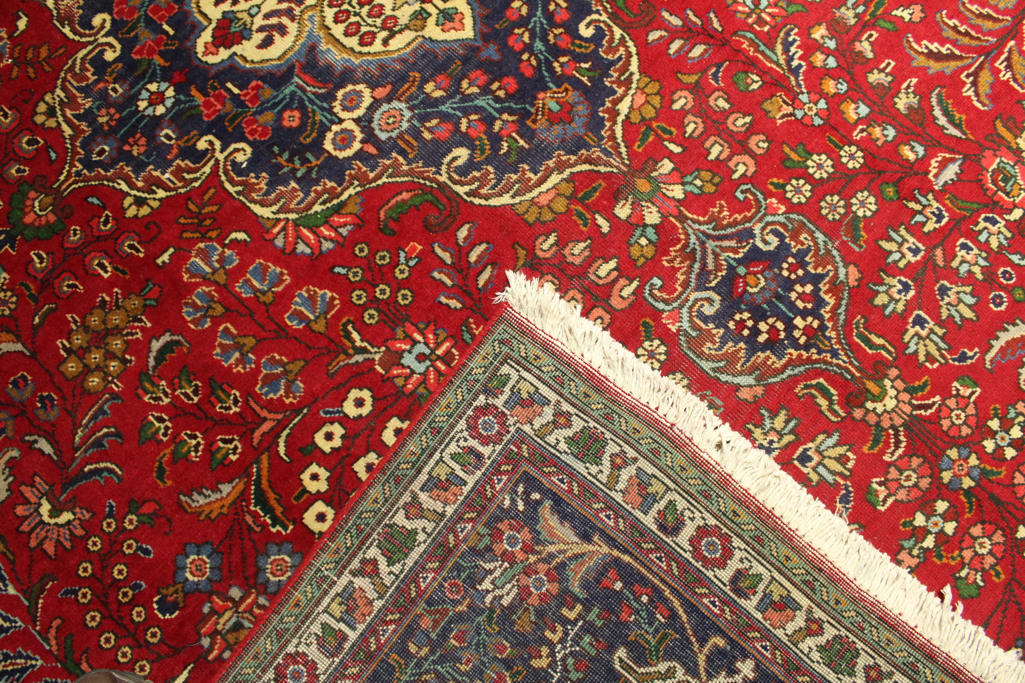 Vintage Tabriz Rug - 390 cm x 302 cm - Image 14