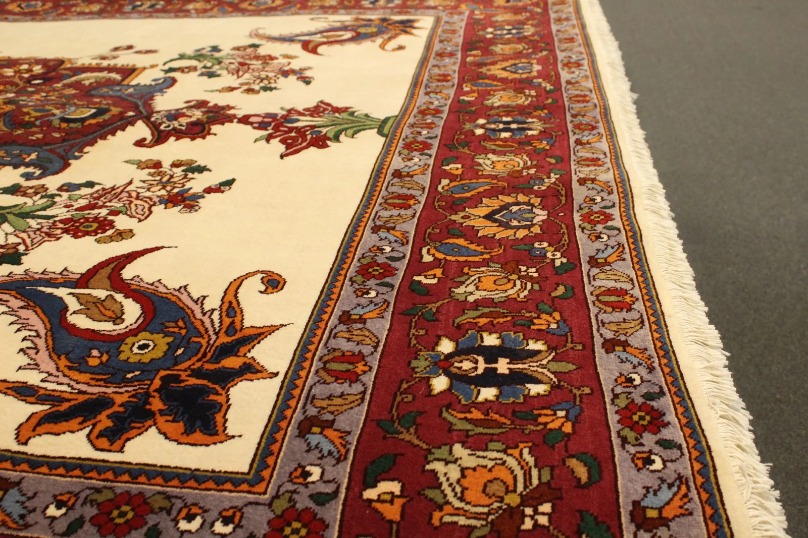 Kerman Shah Rug - 361 cm x 252 cm - Image 4