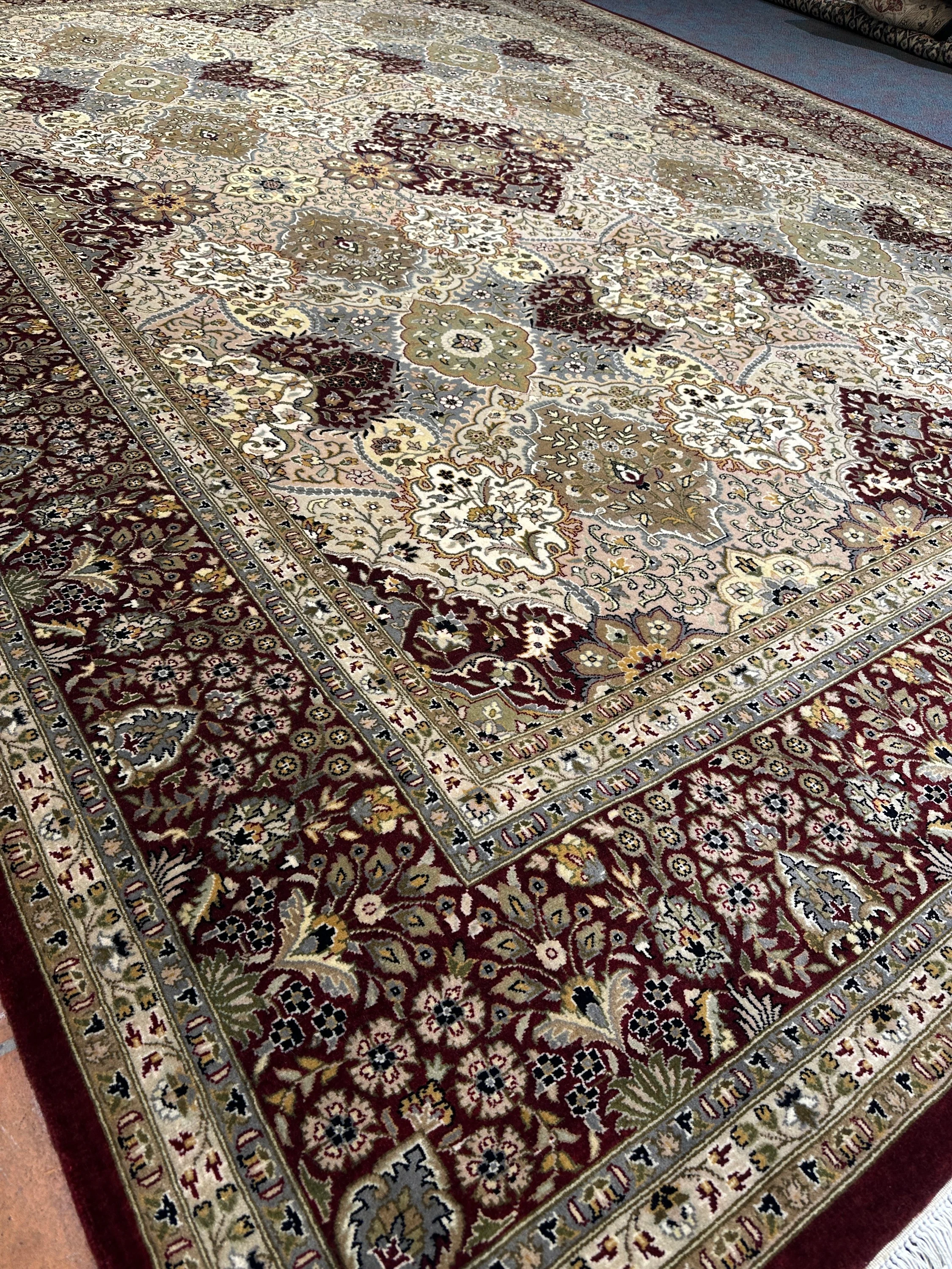 Kashmiri Rug - 378 cm x 273 cm - Image 6
