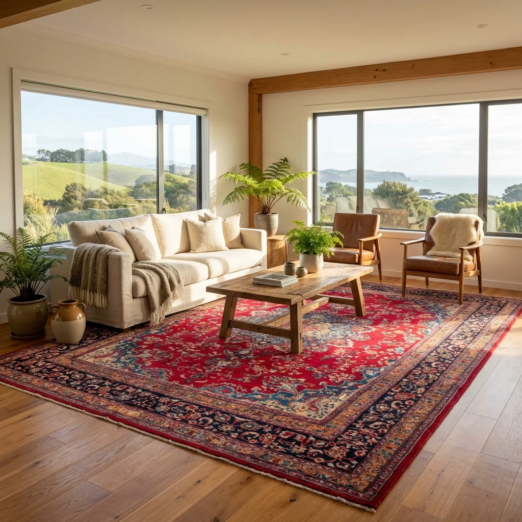 Mashad Rug - 390 cm x 290 cm - Image 4