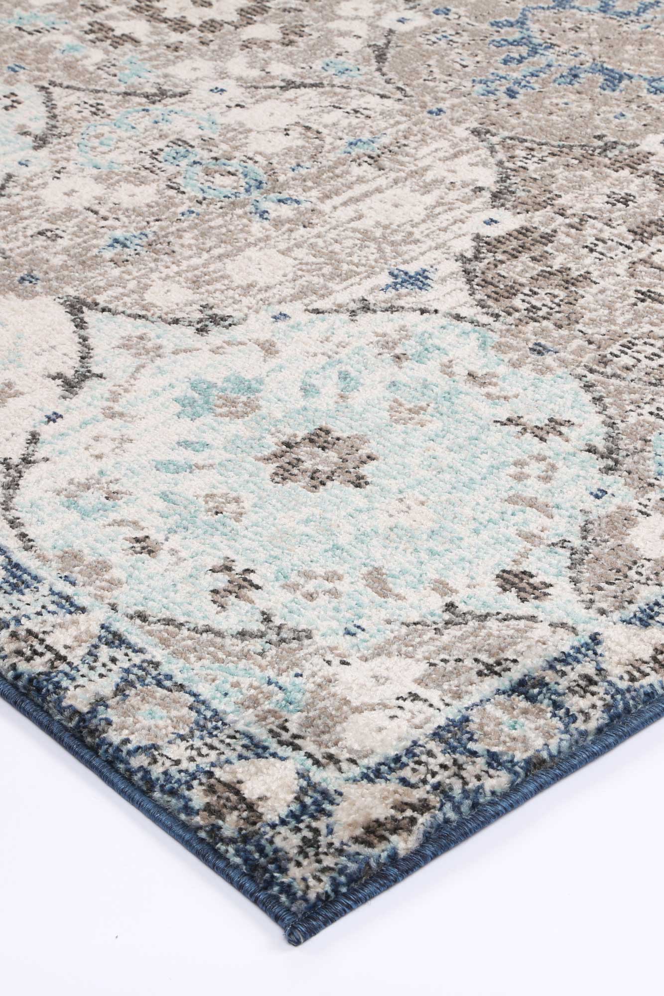 Artifact Vedic Ogee Multi-Blue Rug - Image 5