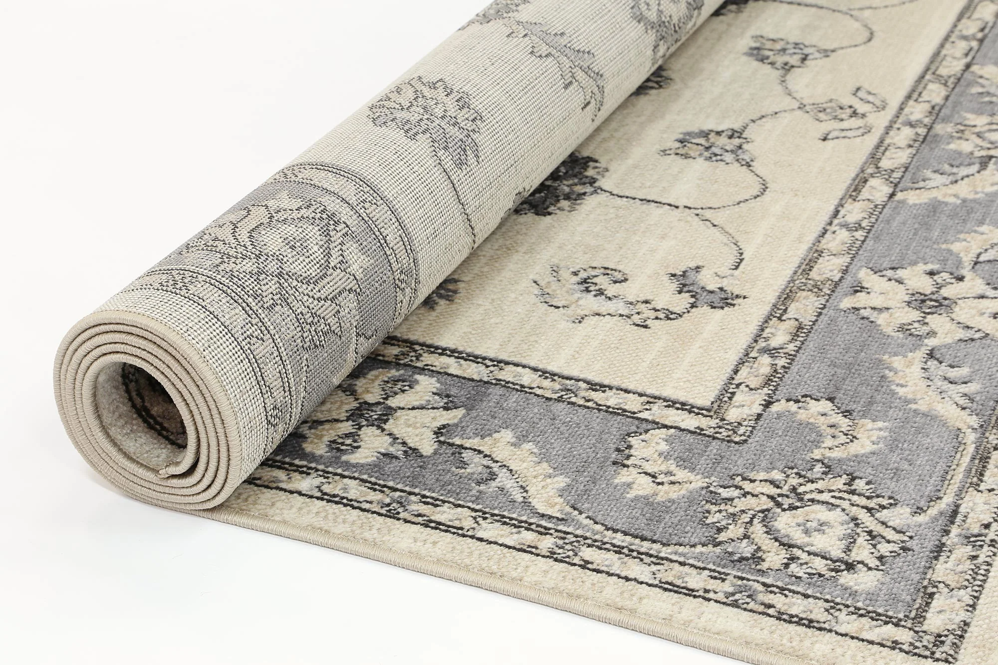 Arya Vines Traditional Cream Rug - Image 6