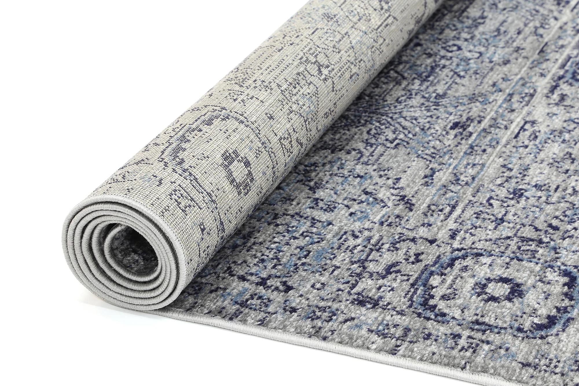 Arya Tapestry Traditional Charcoal Rug - Image 6