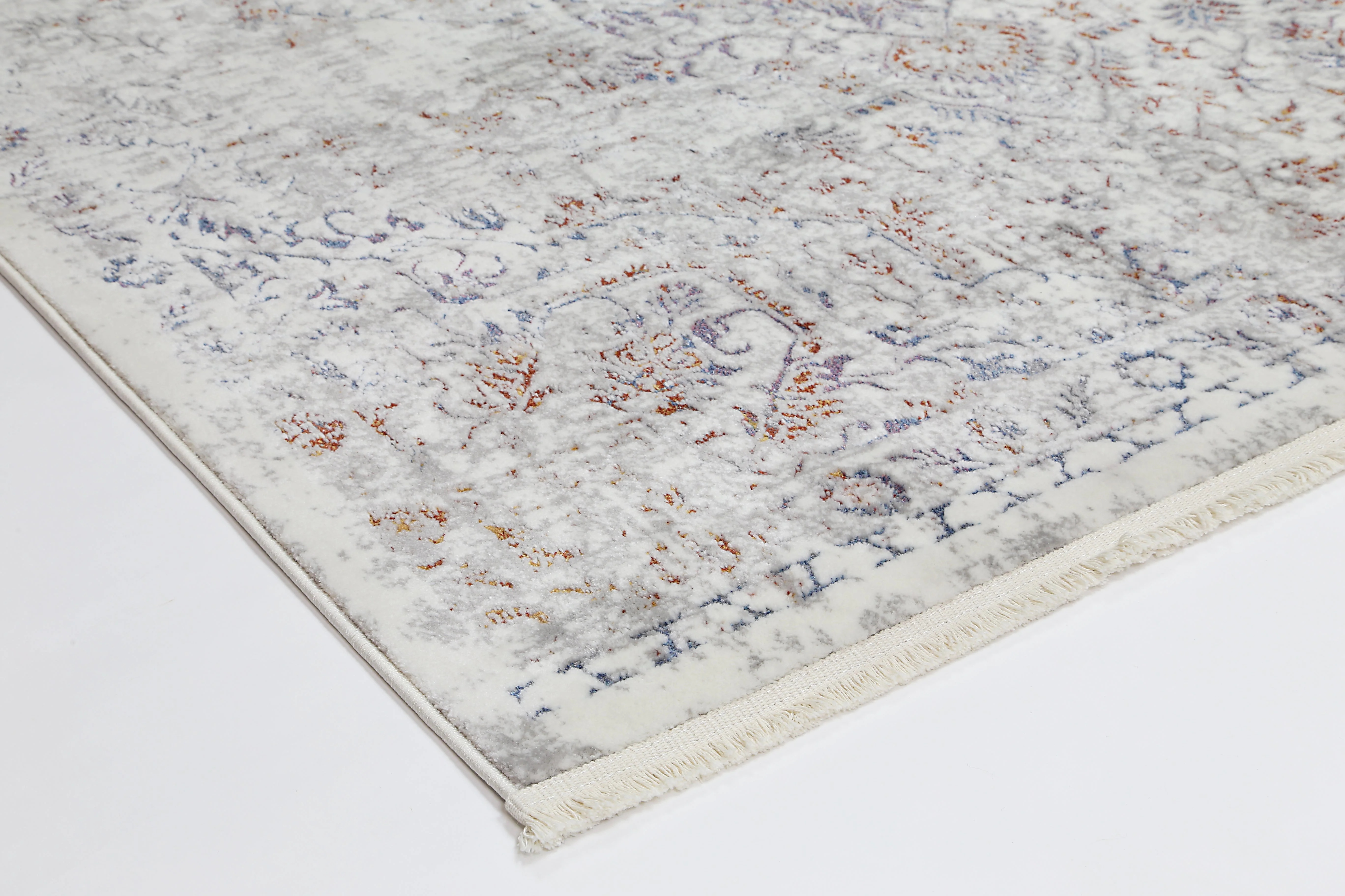Bohemian Paradise Vintage Grey Multi Rug - Image 5