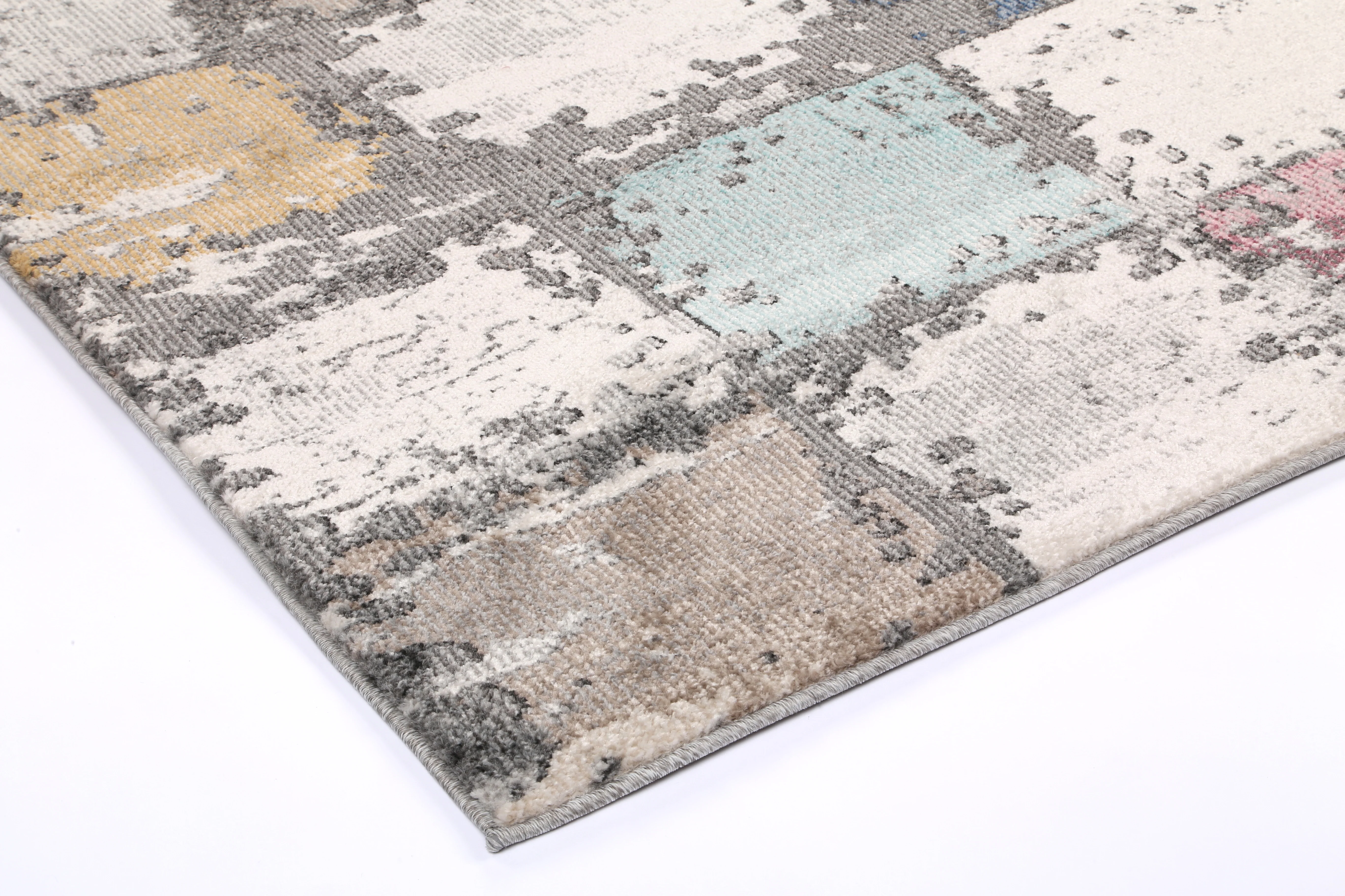 Bristol Cube Multi Designer Rug - Image 4