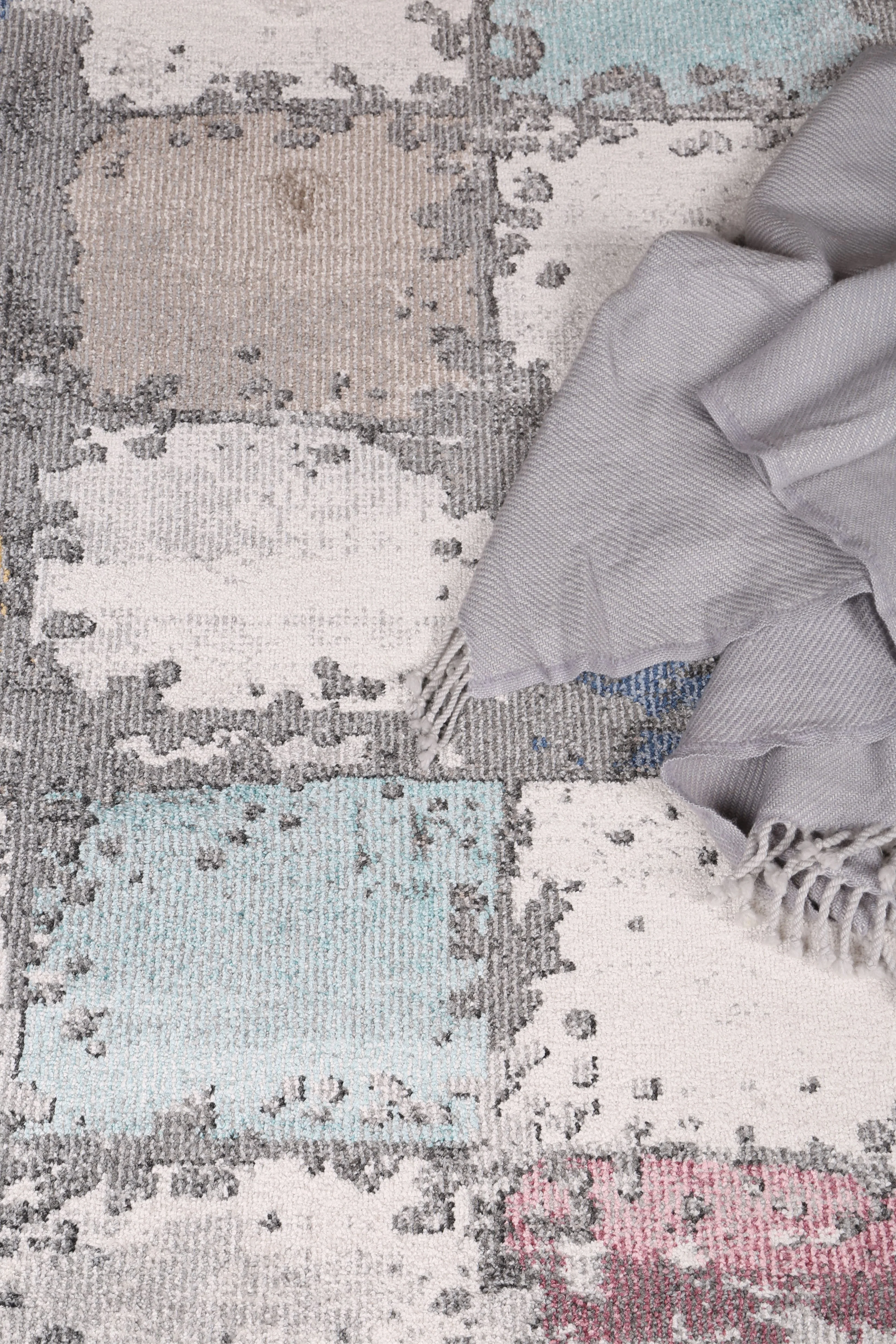 Bristol Cube Multi Designer Rug - Image 6