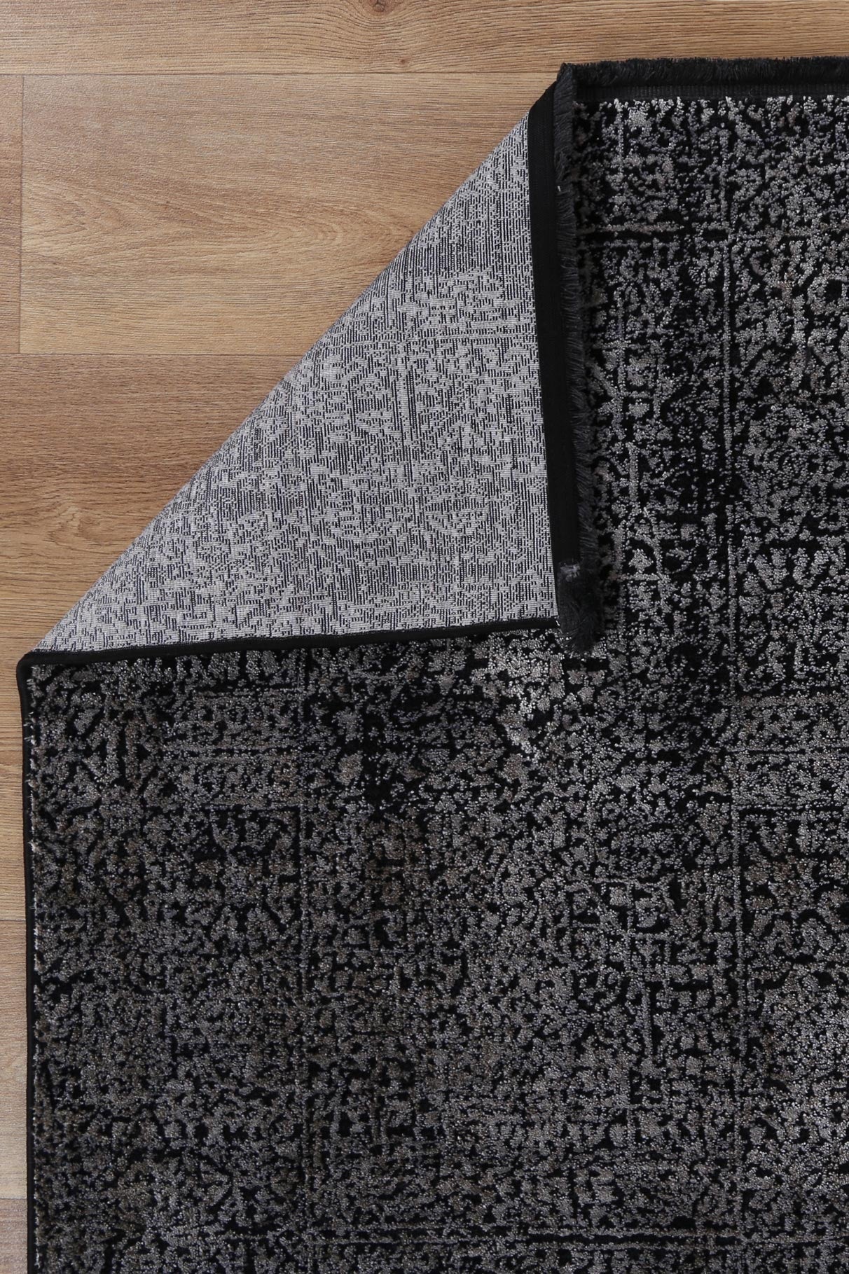 Brooklyn 100 Pewter Mosaic Rug - Image 4