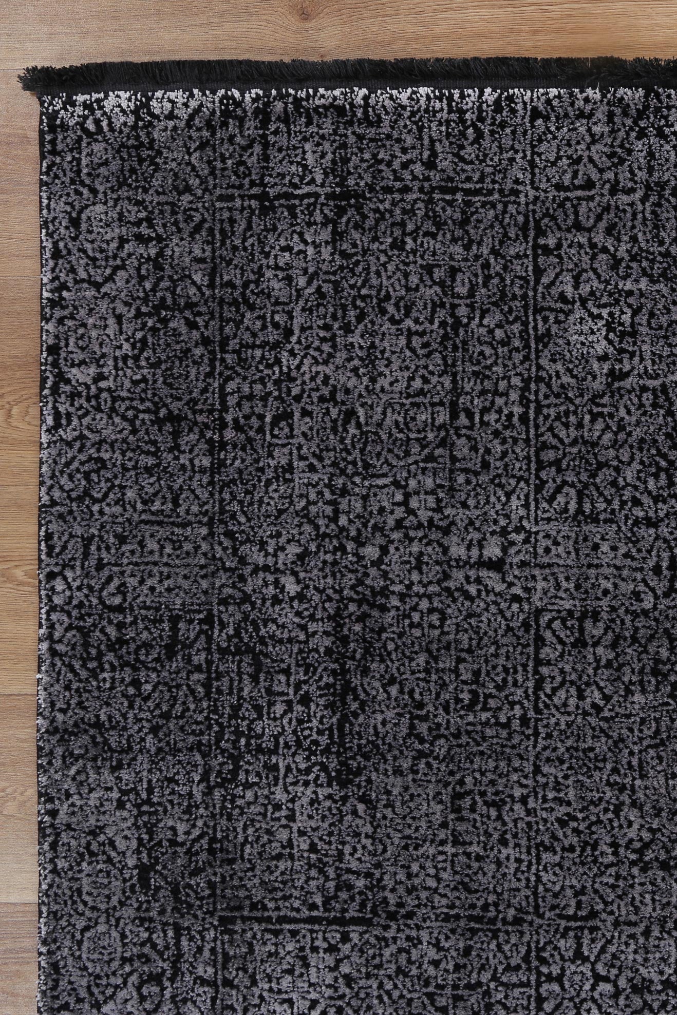 Brooklyn 100 Silver Mosaic Rug - Image 3