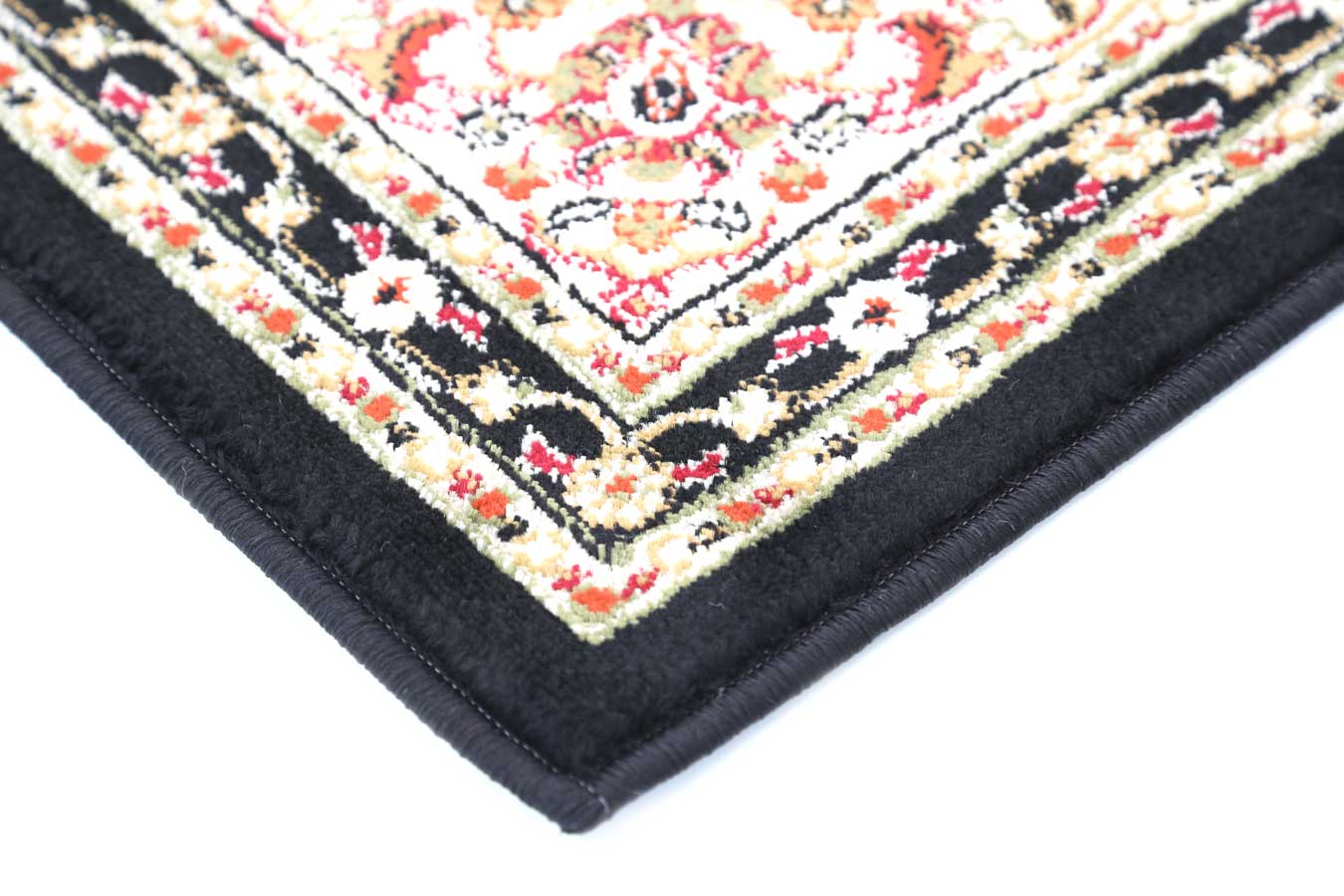Classica Black Medallion Rug - Image 5