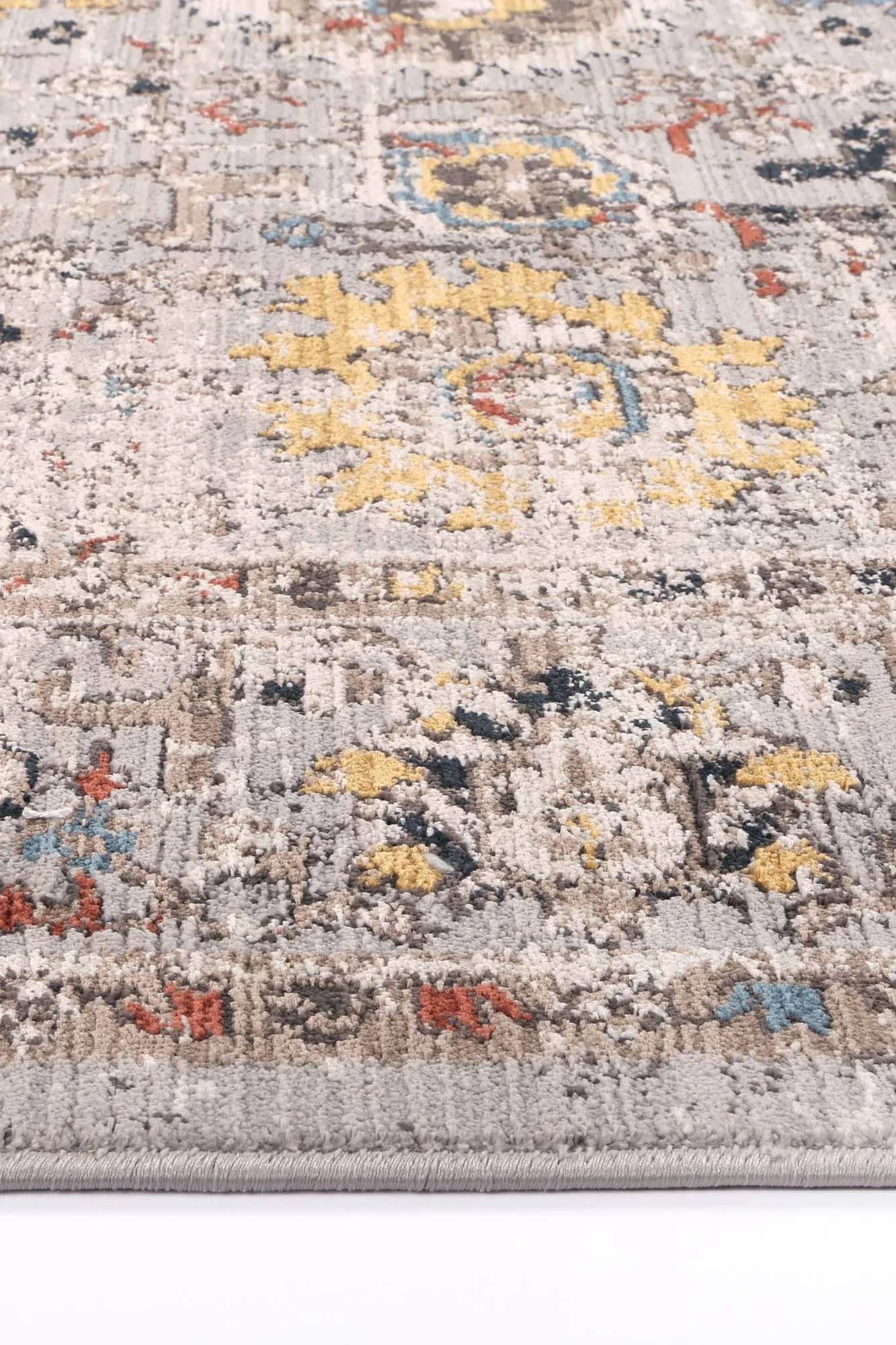 Havana Contemporary Grey & Charcoal Designer Rug - Image 4