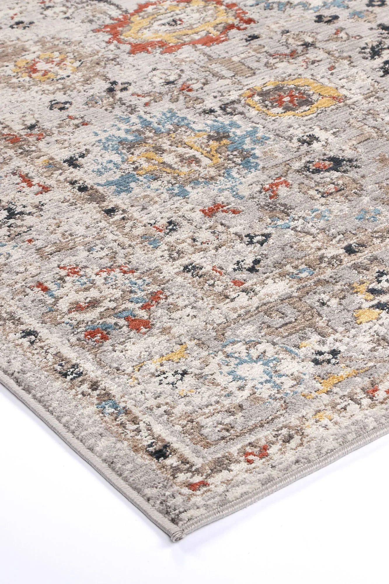 Havana Contemporary Grey & Charcoal Designer Rug - Image 5