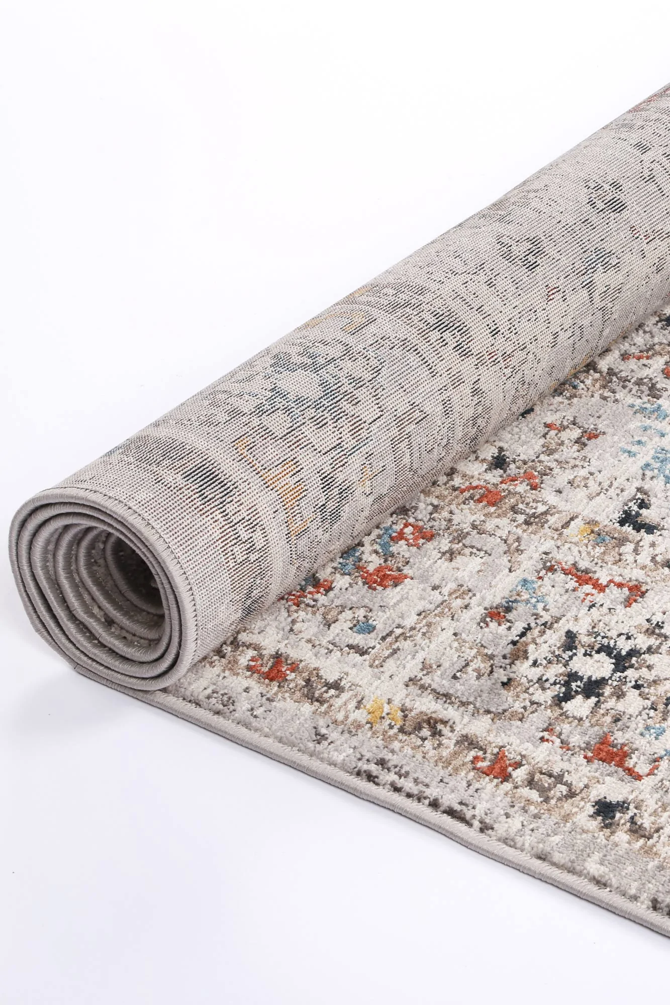 Havana Contemporary Grey & Charcoal Designer Rug - Image 6