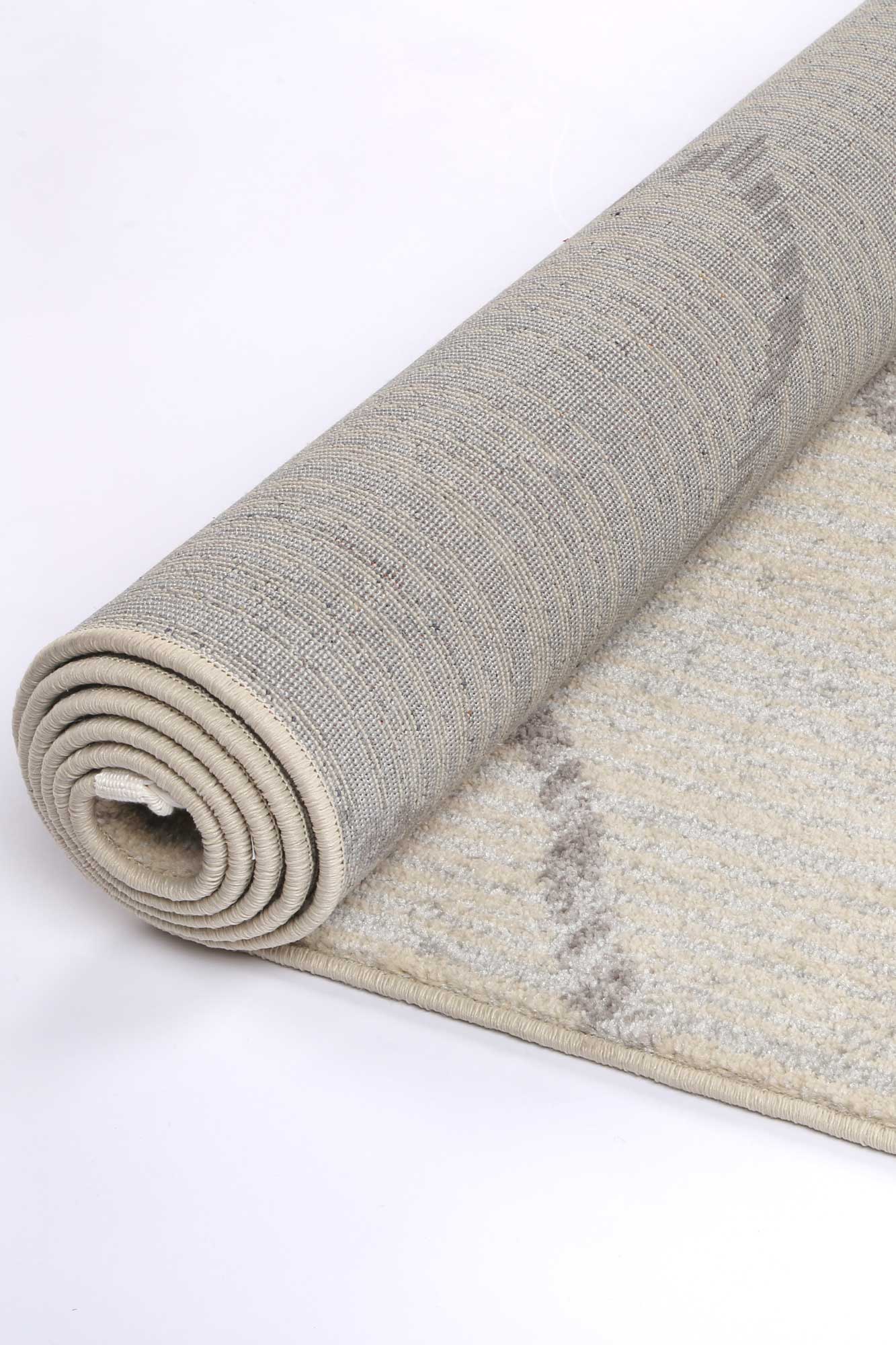Inca Pica Cream Contemporary Designer Rug - Image 5