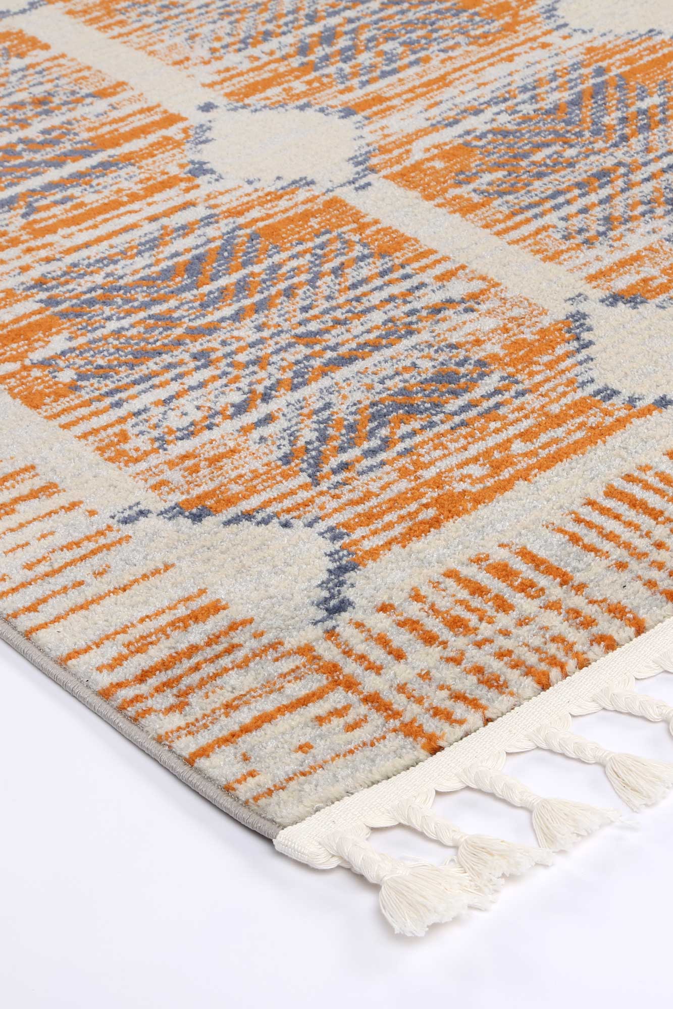 Nasca Rust Contemporary Designer Rug - Image 4