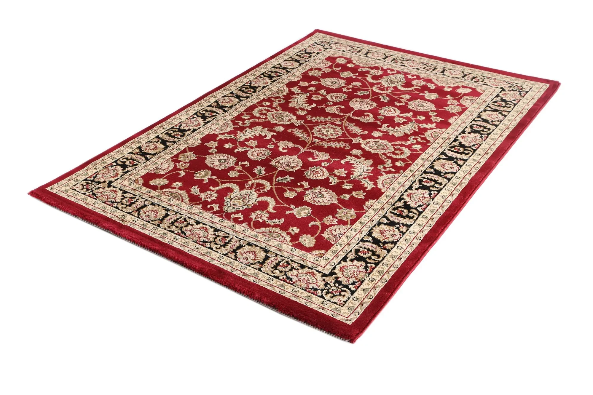 Julian Red Floral Rug - Image 4
