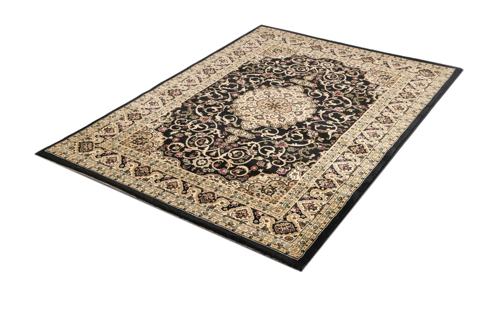 Julian Black Medallion Rug - Image 4