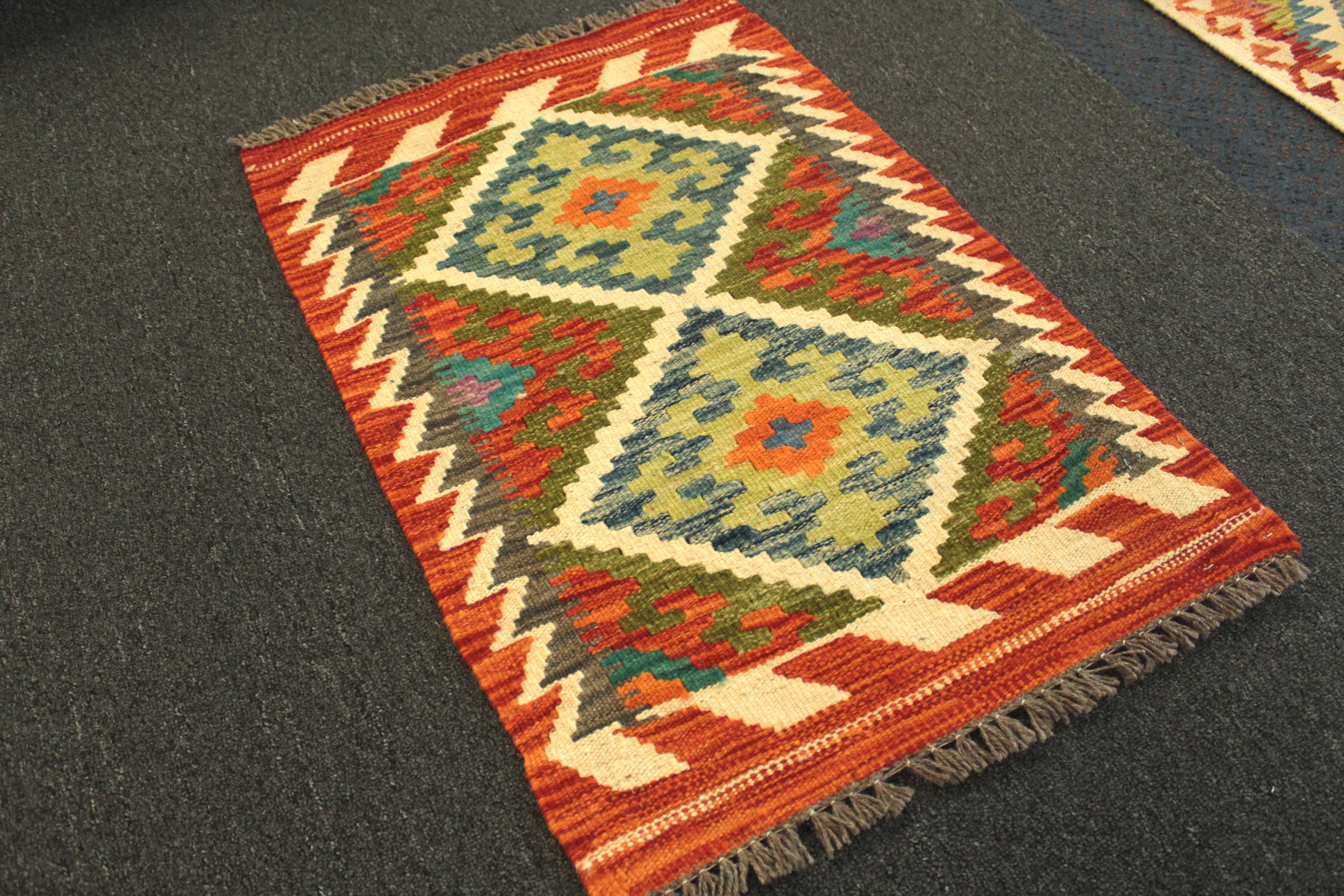 Chobi Kilim - 80 cm x 54 cm - Image 6