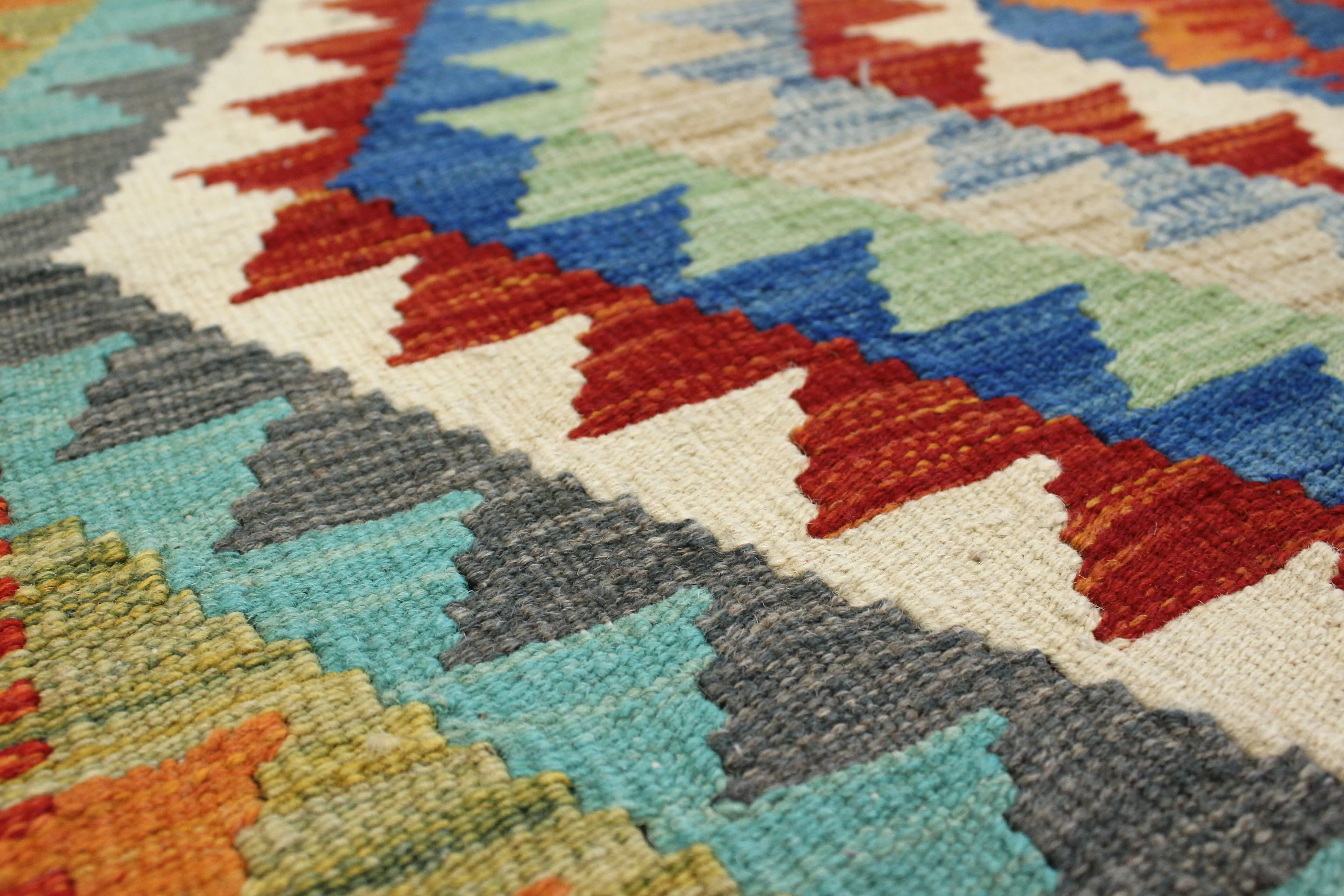 Chobi Kilim Rug - 118 cm x 82 cm - Image 5