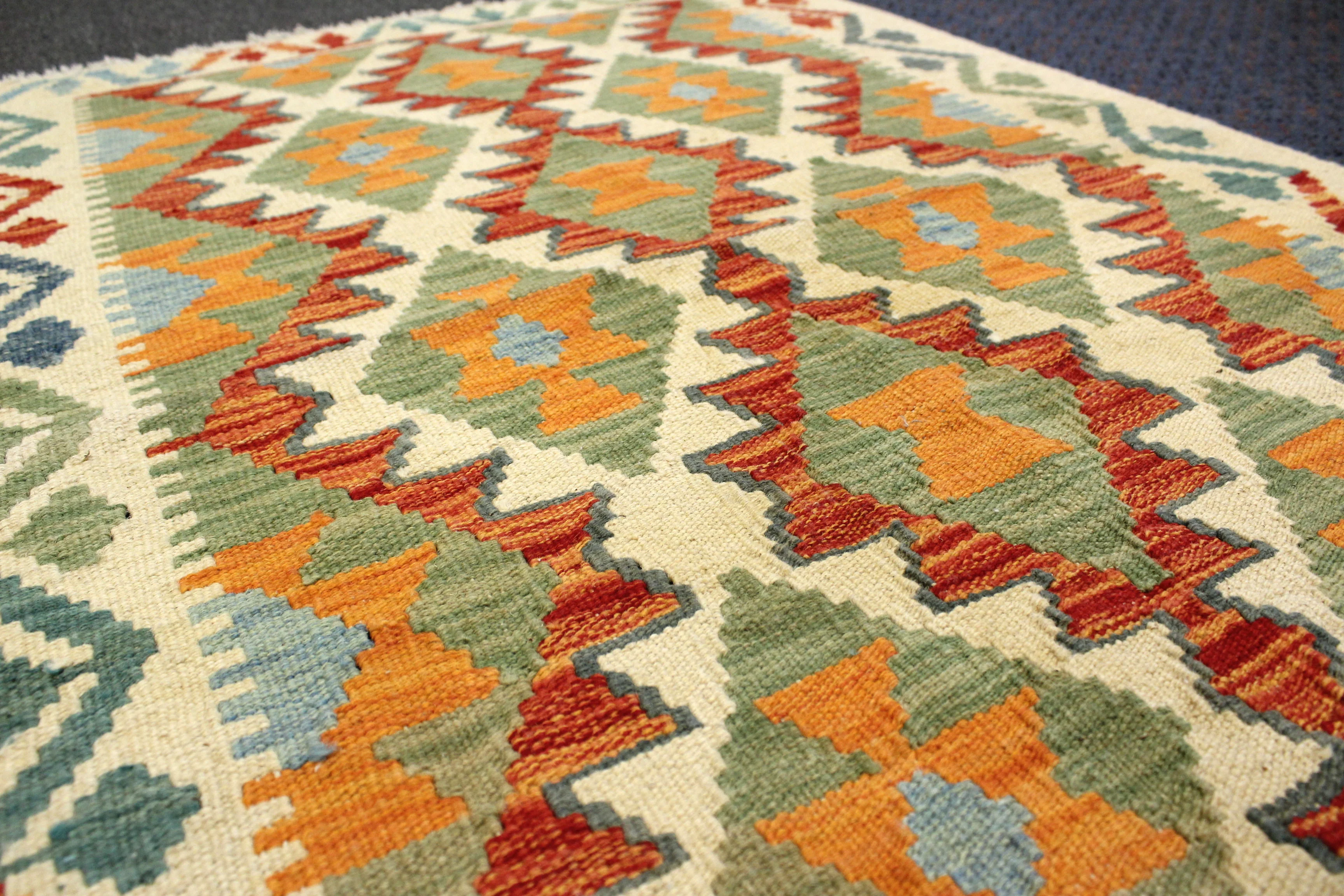 Chobi Kilim - 123 cm x 83 cm - Image 4