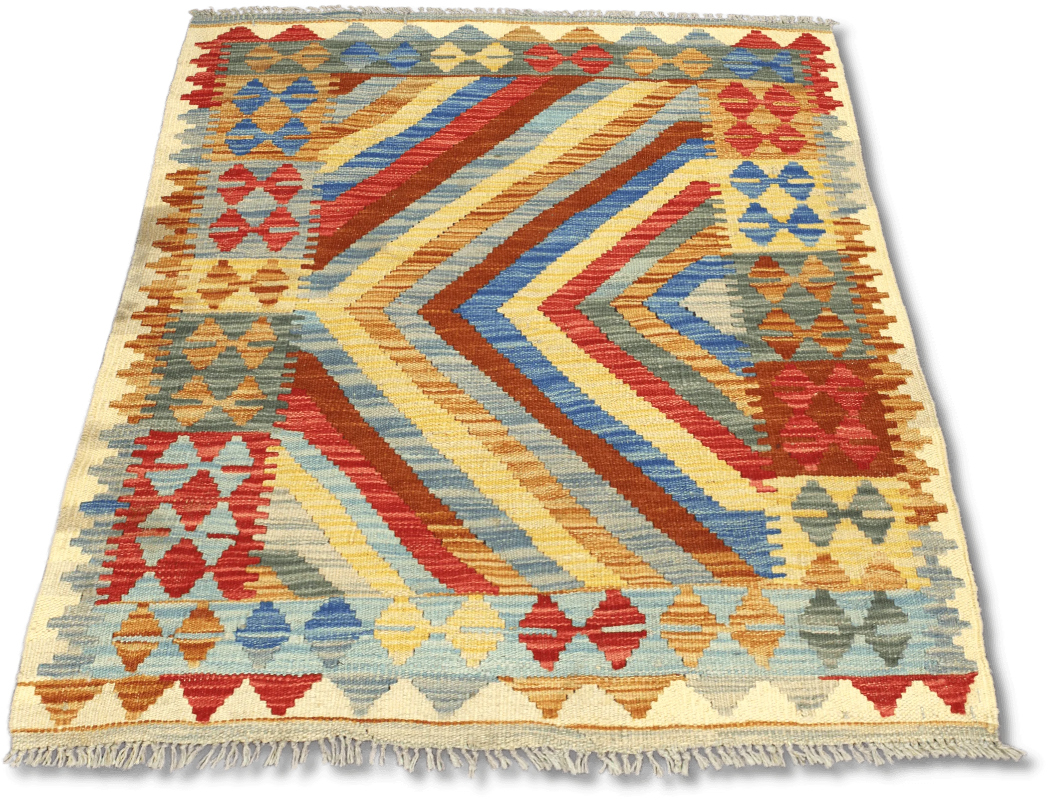 Chobi Kilim - 103 cm x 86 cm - Image 2