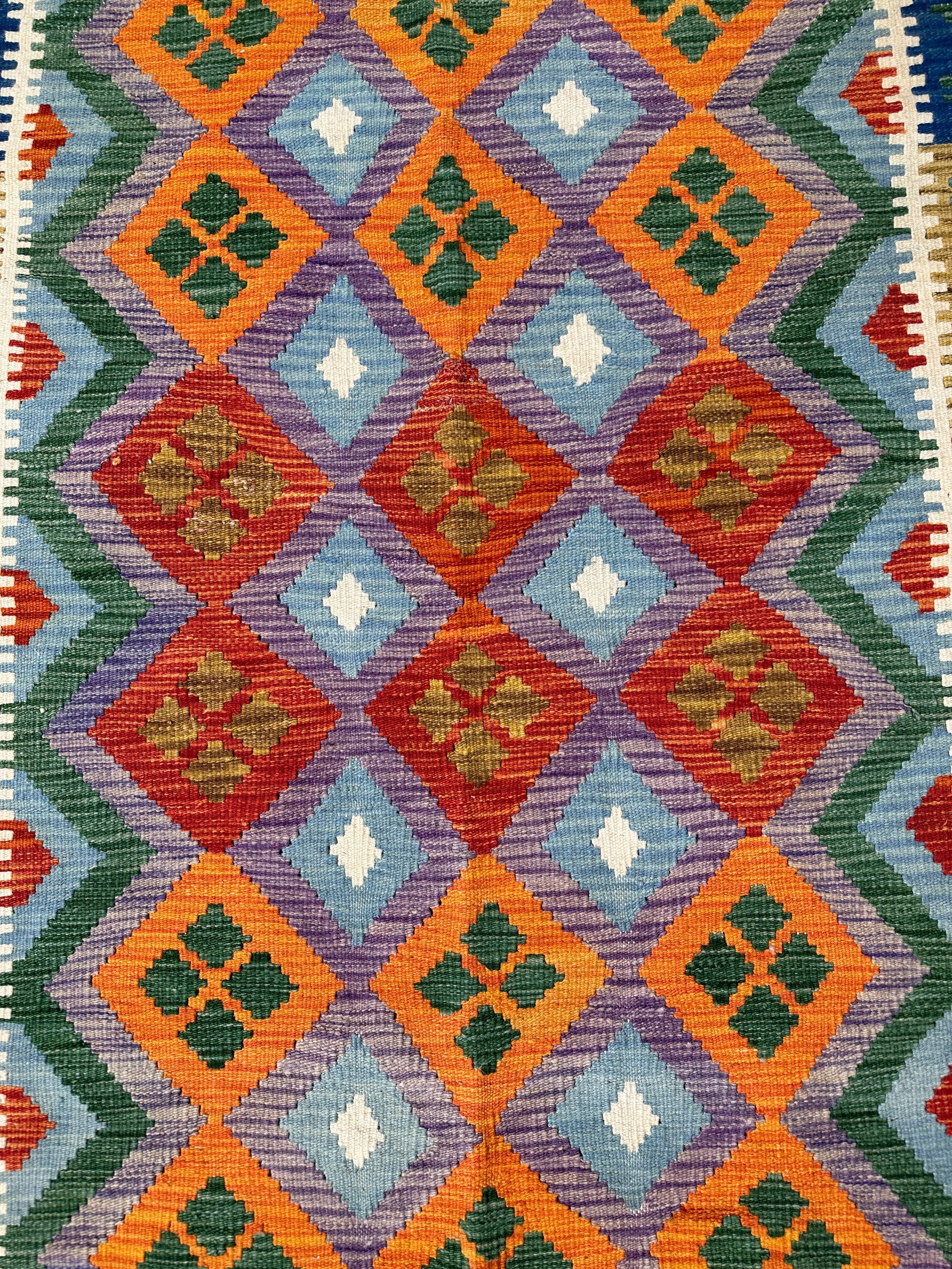 Chobi Kilim Rug - 176 cm x 130 cm - Image 5