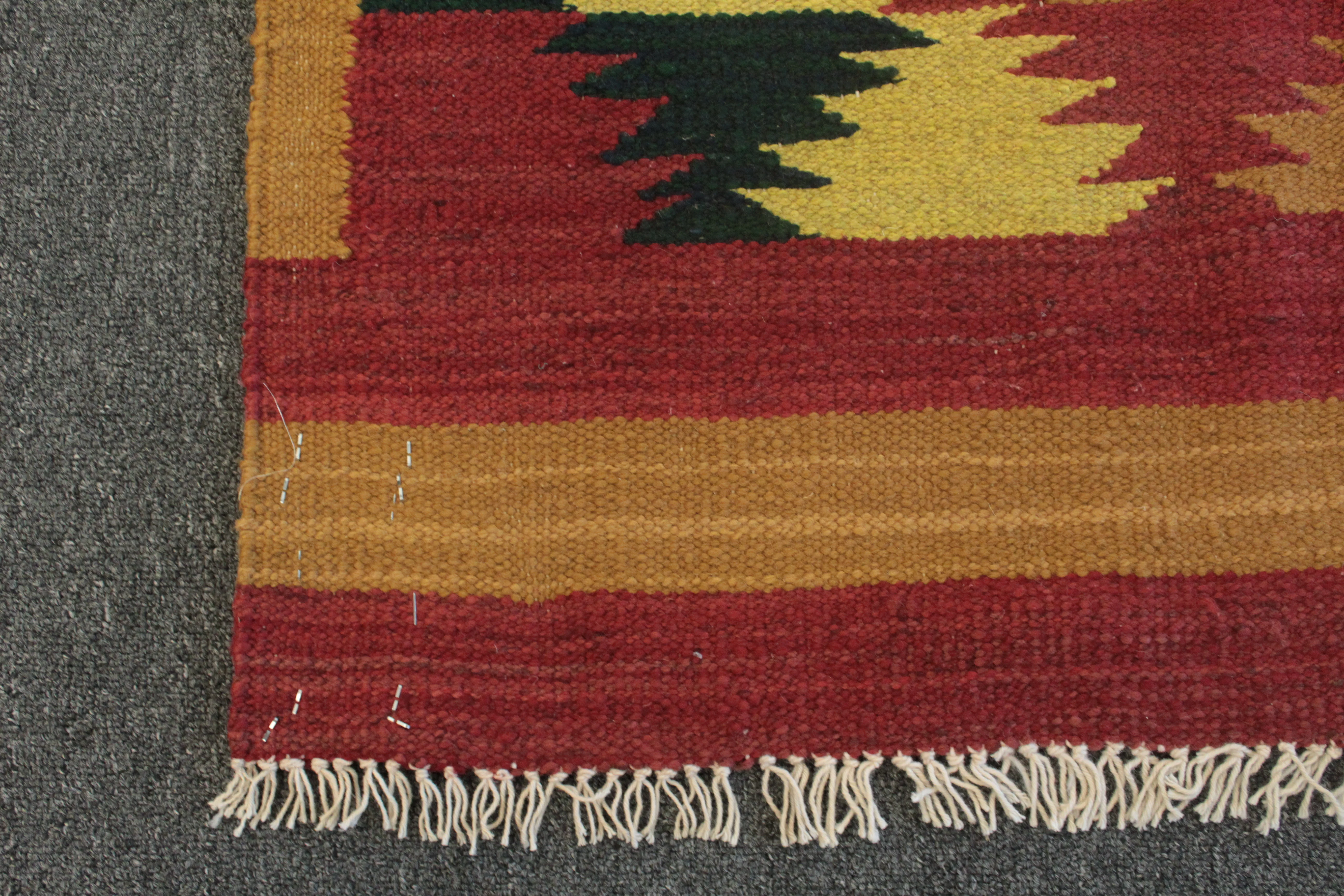 Turkish Kilim Runner - 367 cm x 143 cm - Image 2