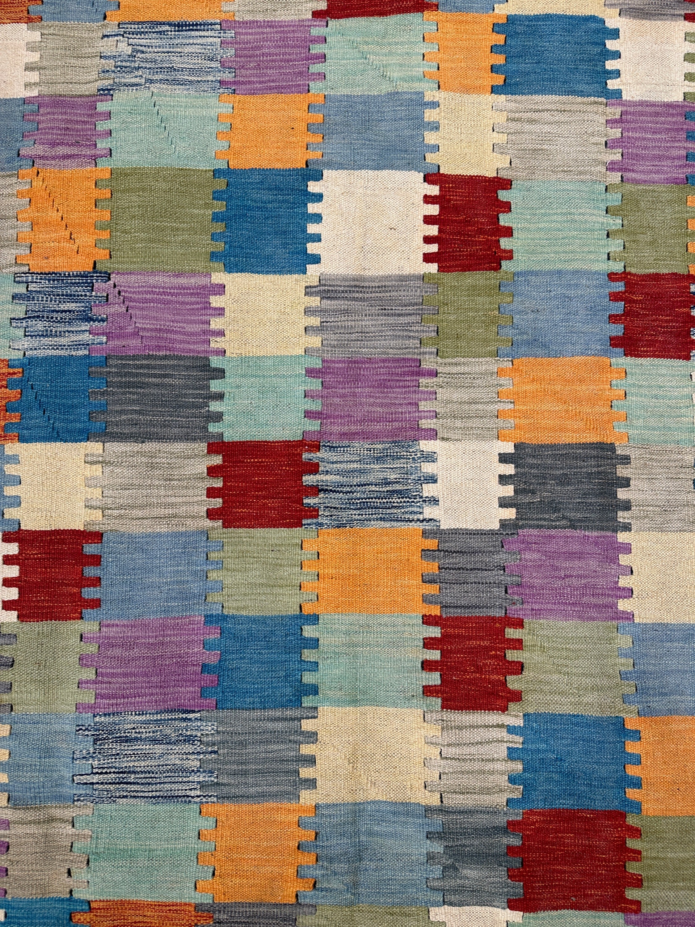 Chobi Kilim Rug - 294 cm x 197 cm - Image 6