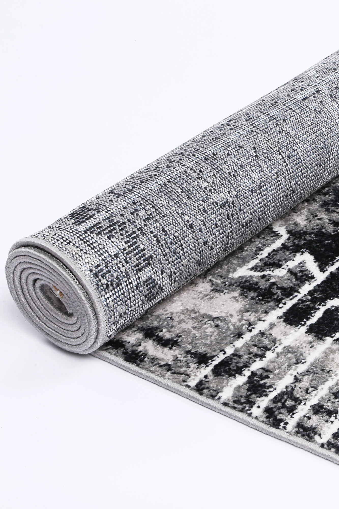 Kimberley 4 Geometric Grey Rug - Image 5