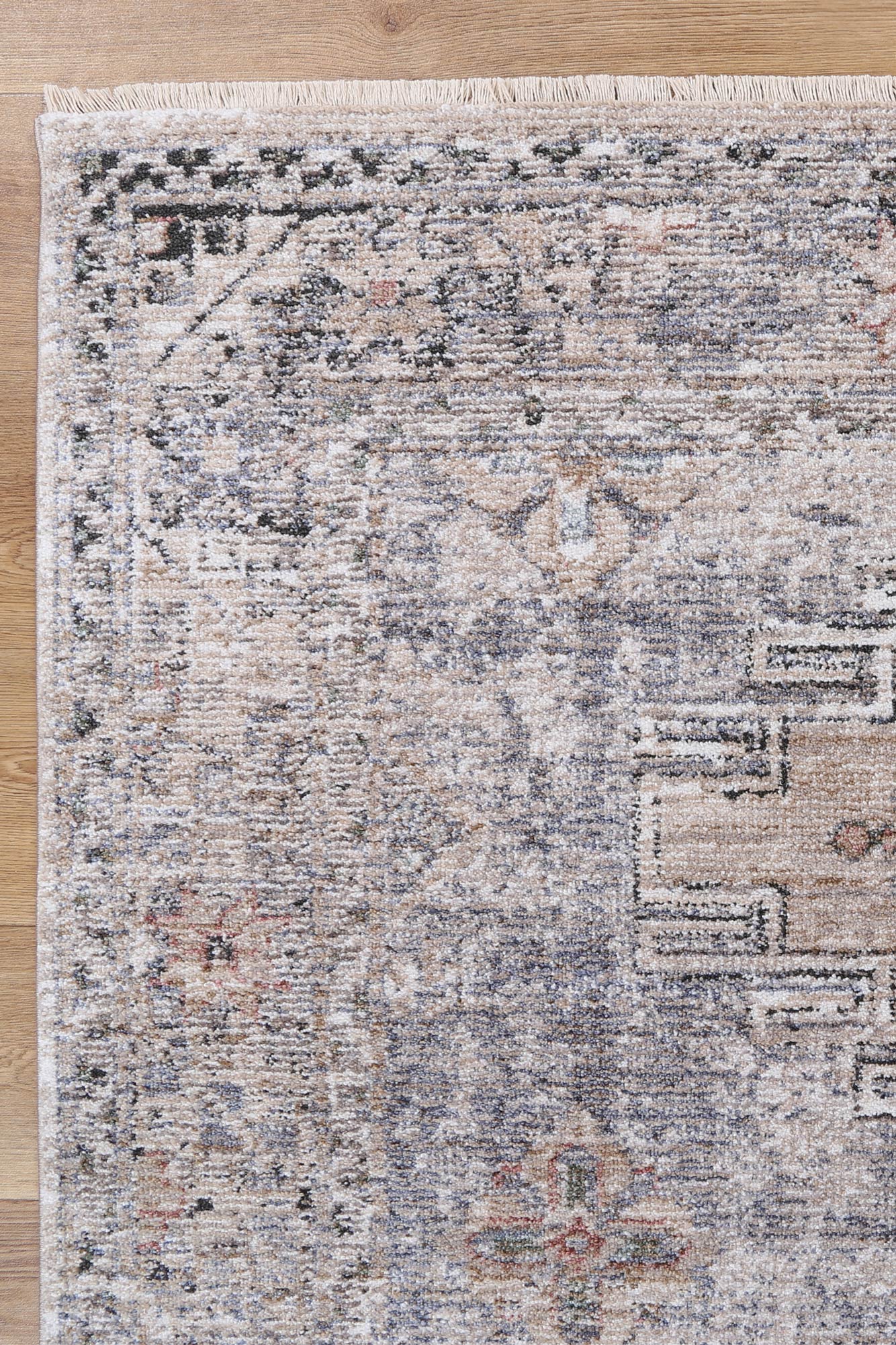 Maryland Derbent Ash Traditional Soft Rug - Image 4