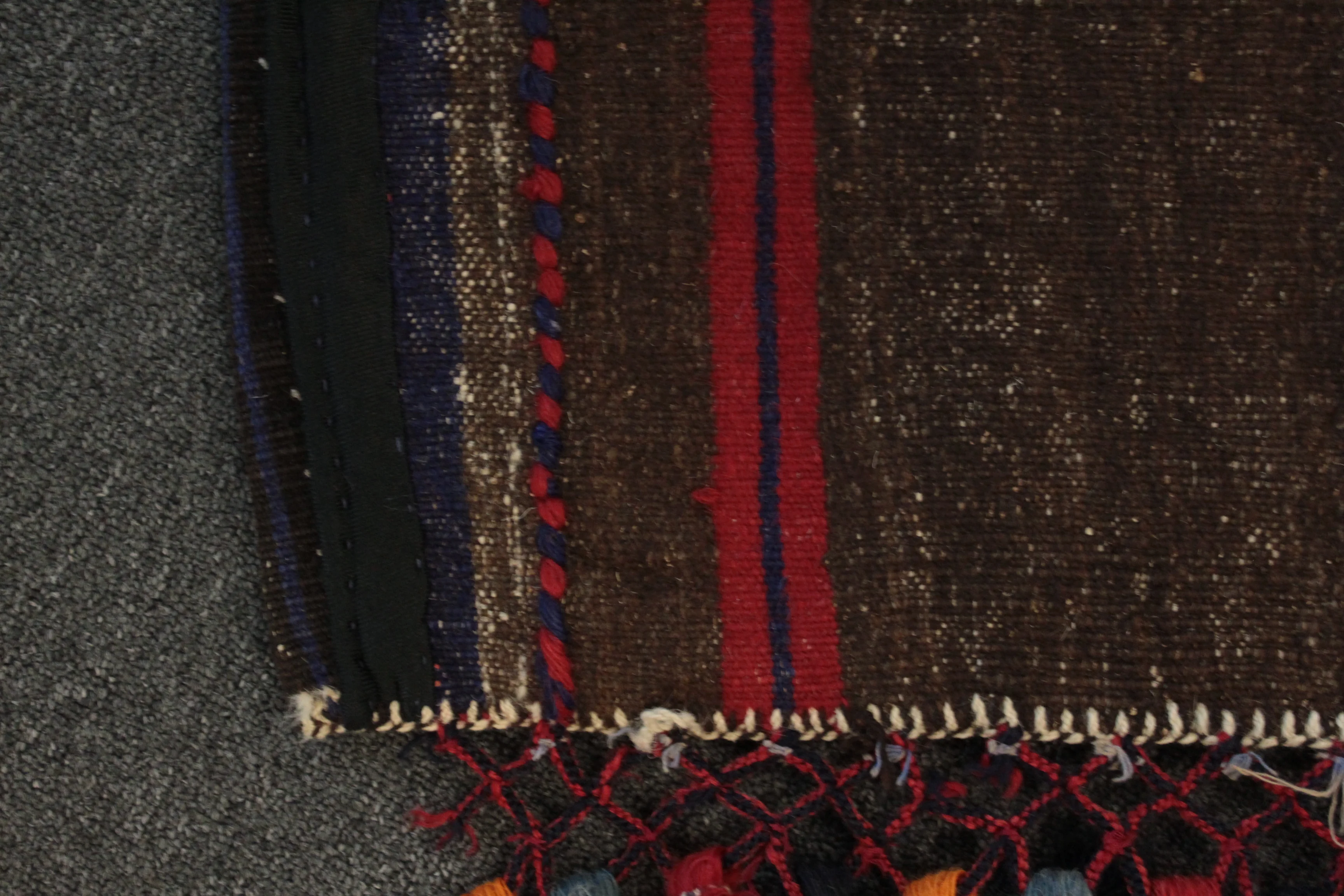Afghan Floor Cushion/Pillow Cover - 96 cm x 53 cm - Image 10
