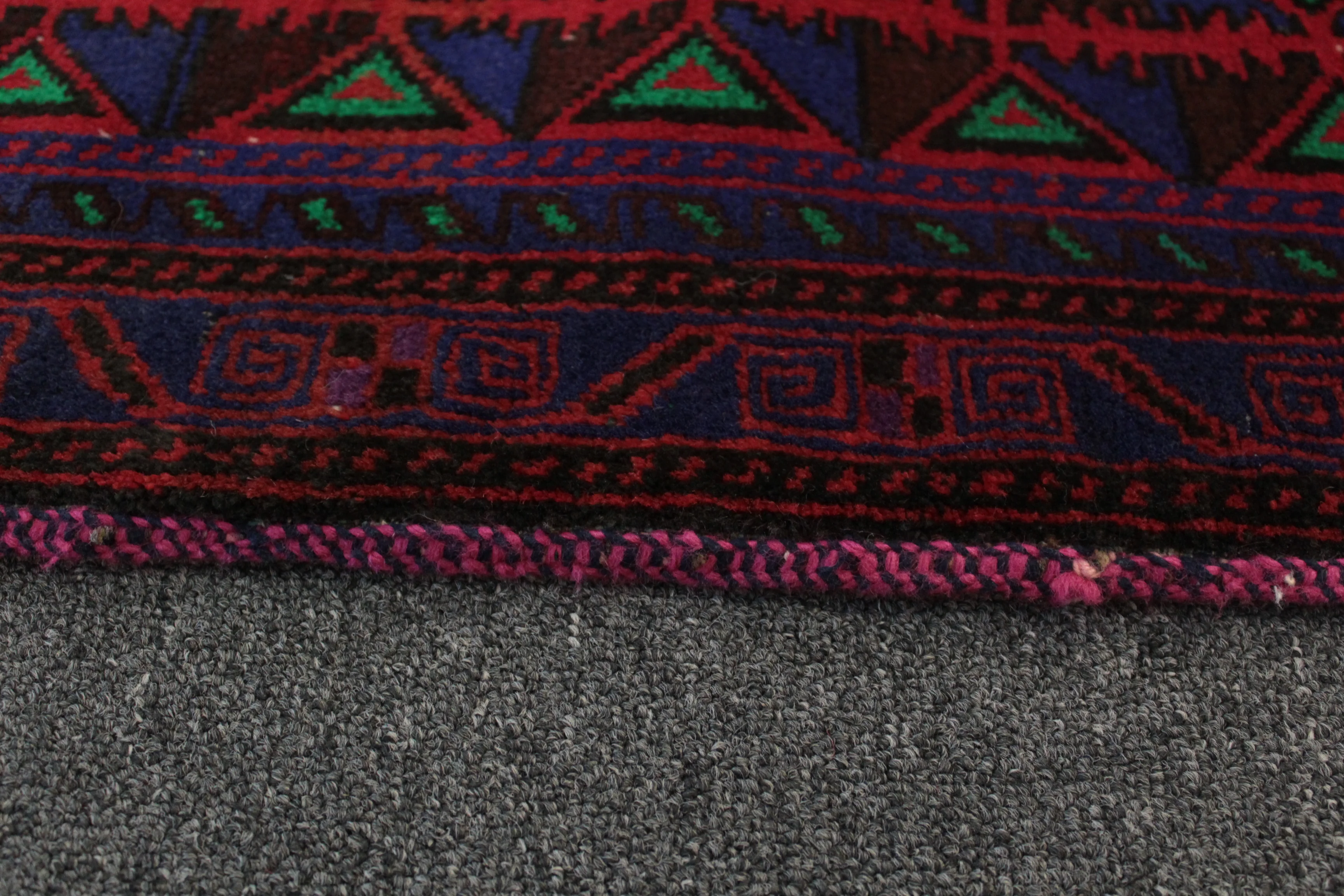 Afghan Floor Cushion/Pillow Cover - 86 cm x 51 cm - Image 6